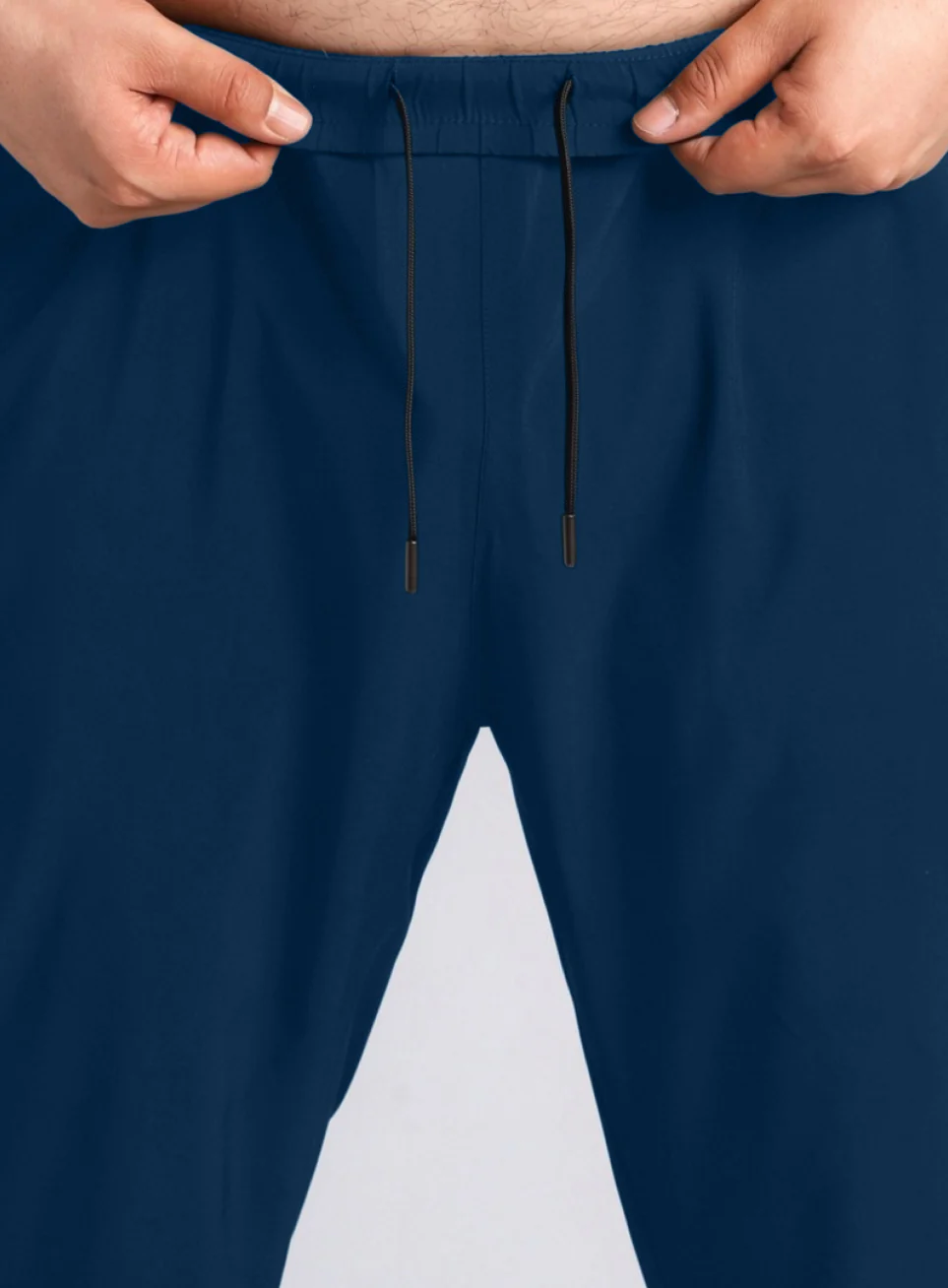 Men's Navy All Format Training Plus Size Trackpants - Image 8
