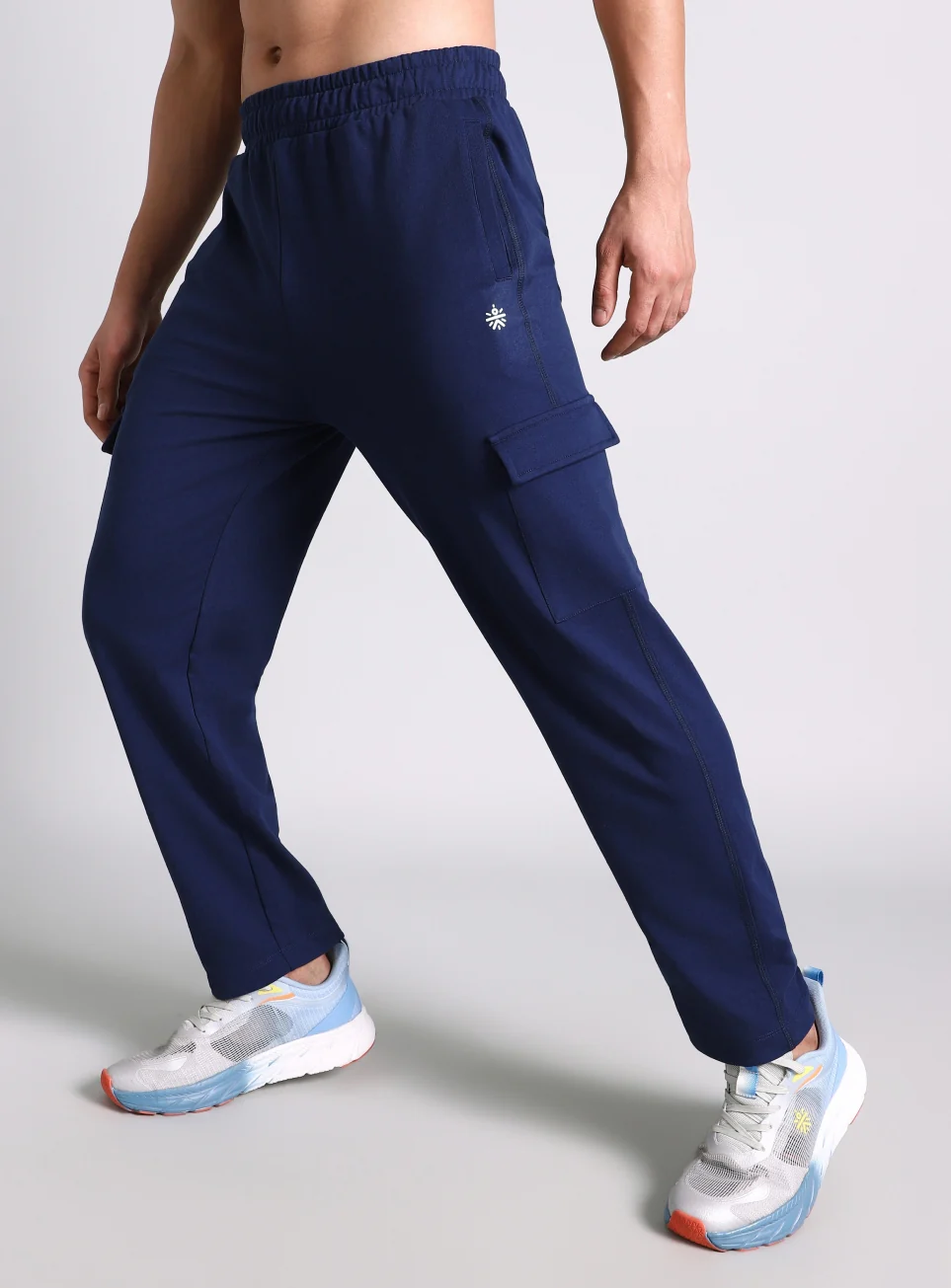 Men's Navy Play In-Out Trackpants