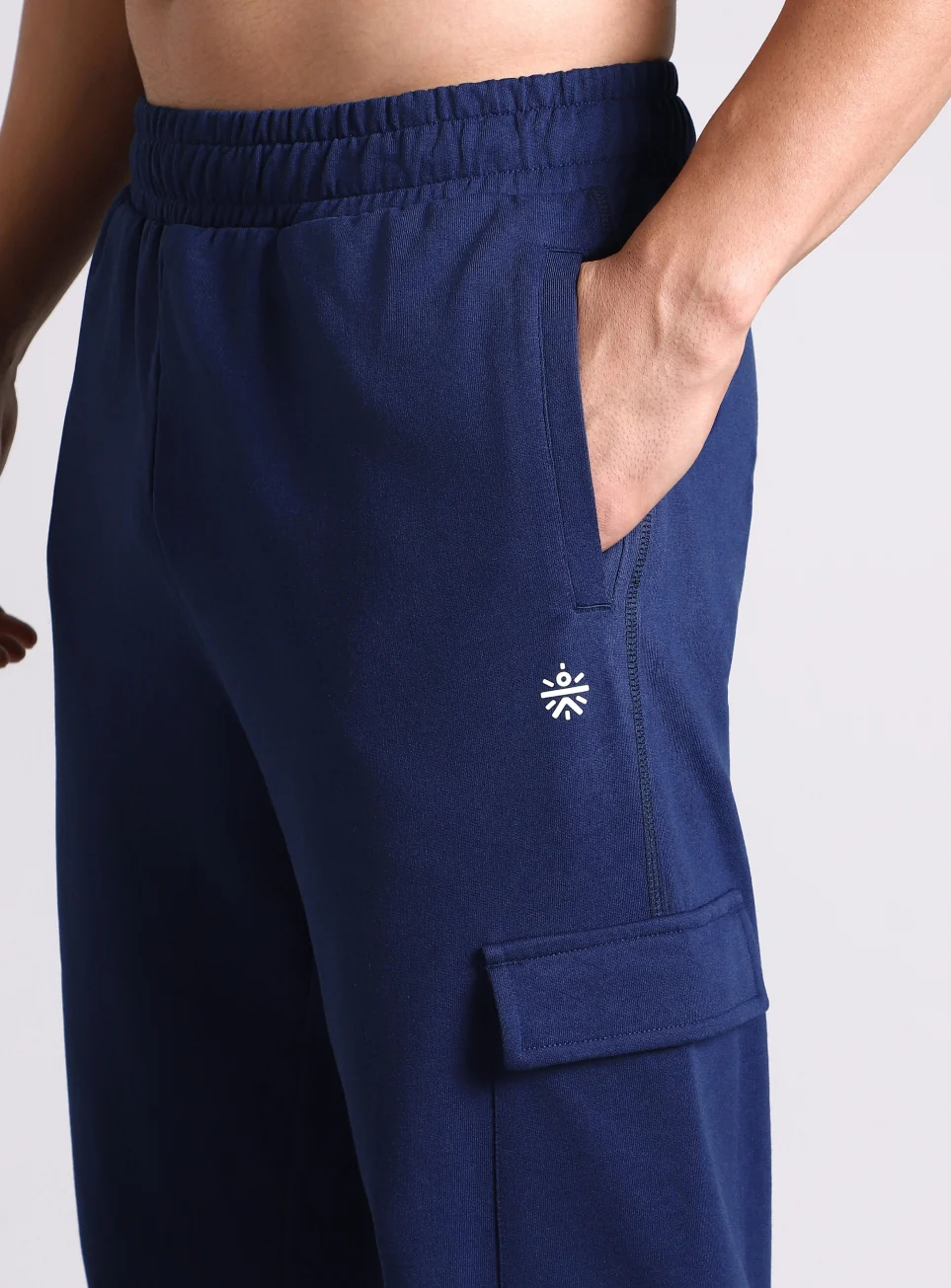 Men's Navy Play In-Out Trackpants - Image 7