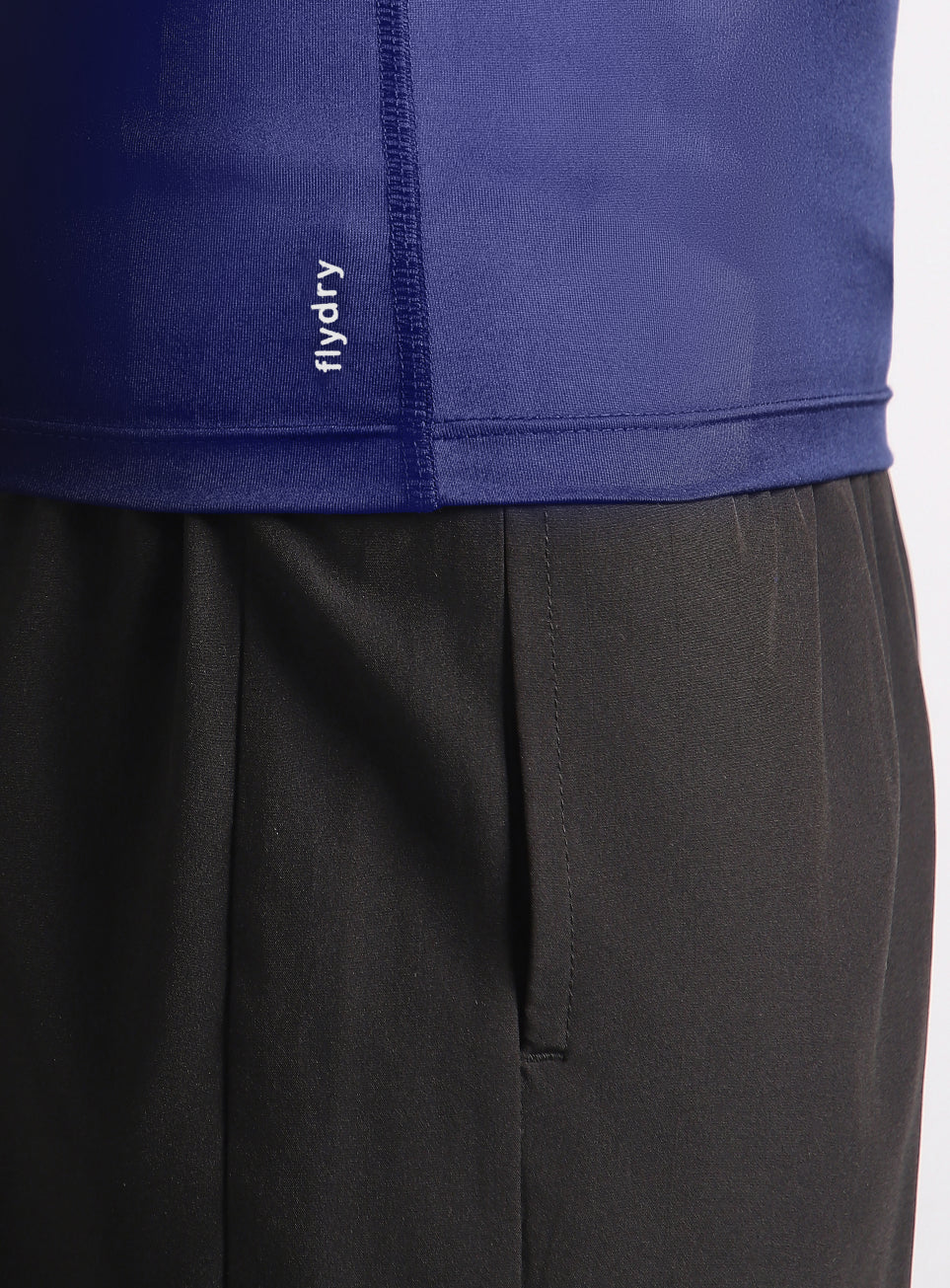Men's Navy Power Compression Full Sleeve T-shirt - Image 8