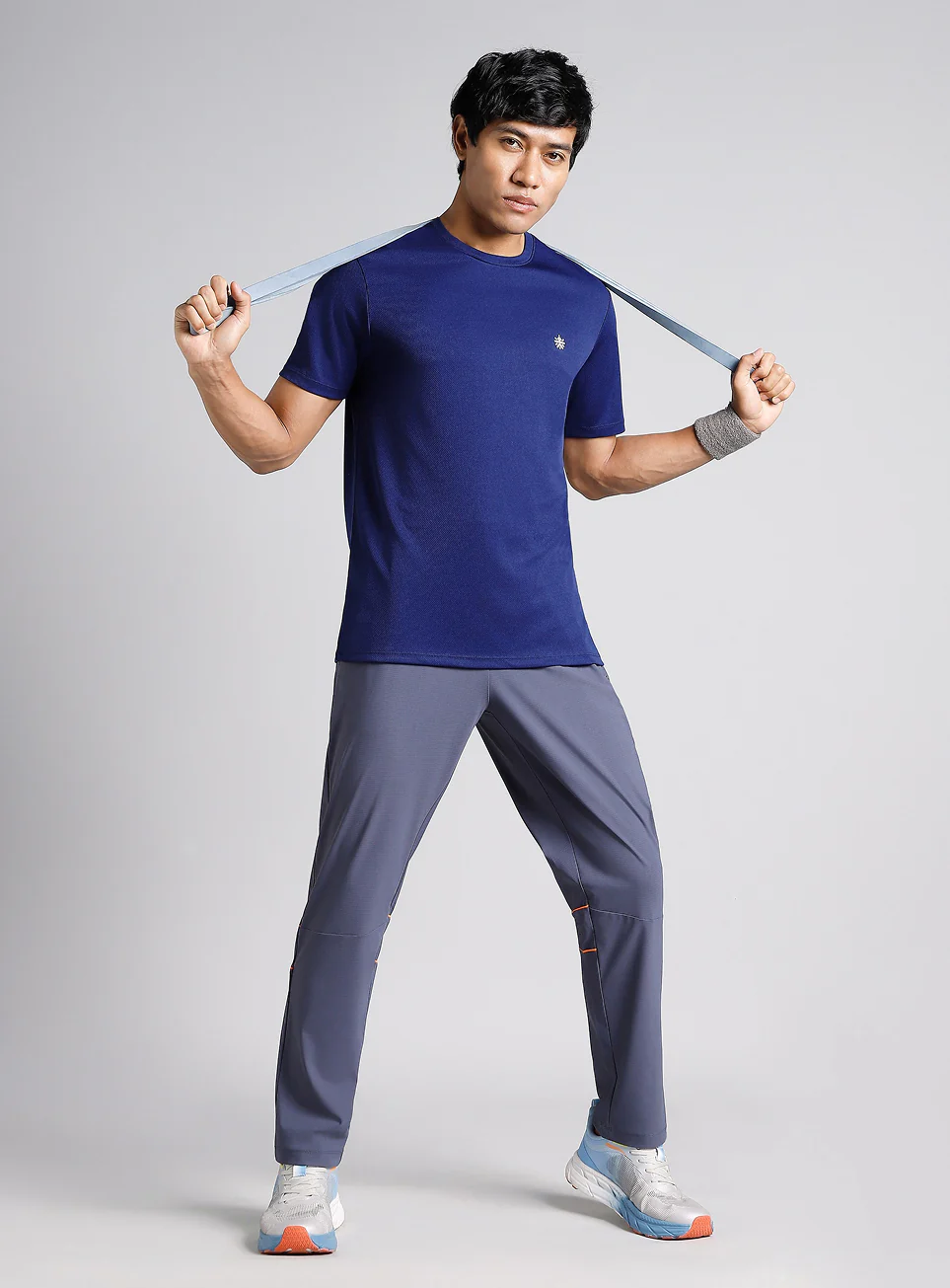 Men's Navy Train All FLY-DRY™ T-Shirt - Image 2