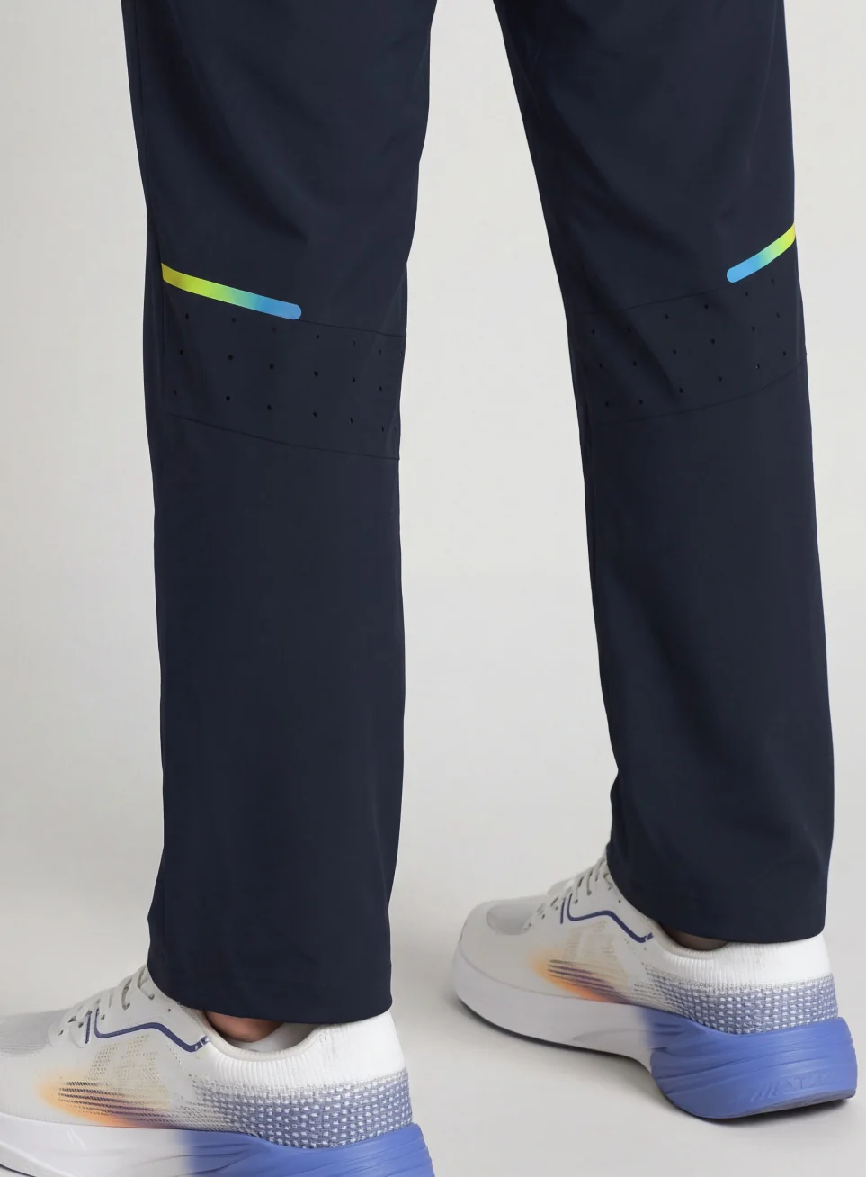 Men's Navy Train In Train Out Premium Plus Size Trackpants - Image 8