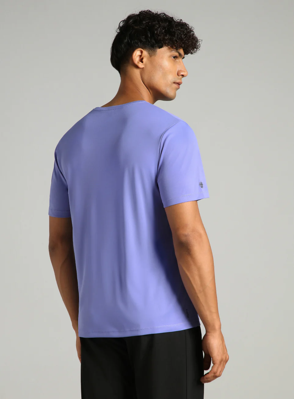 Men's Navy Warm Up Training T-shirt - Image 6