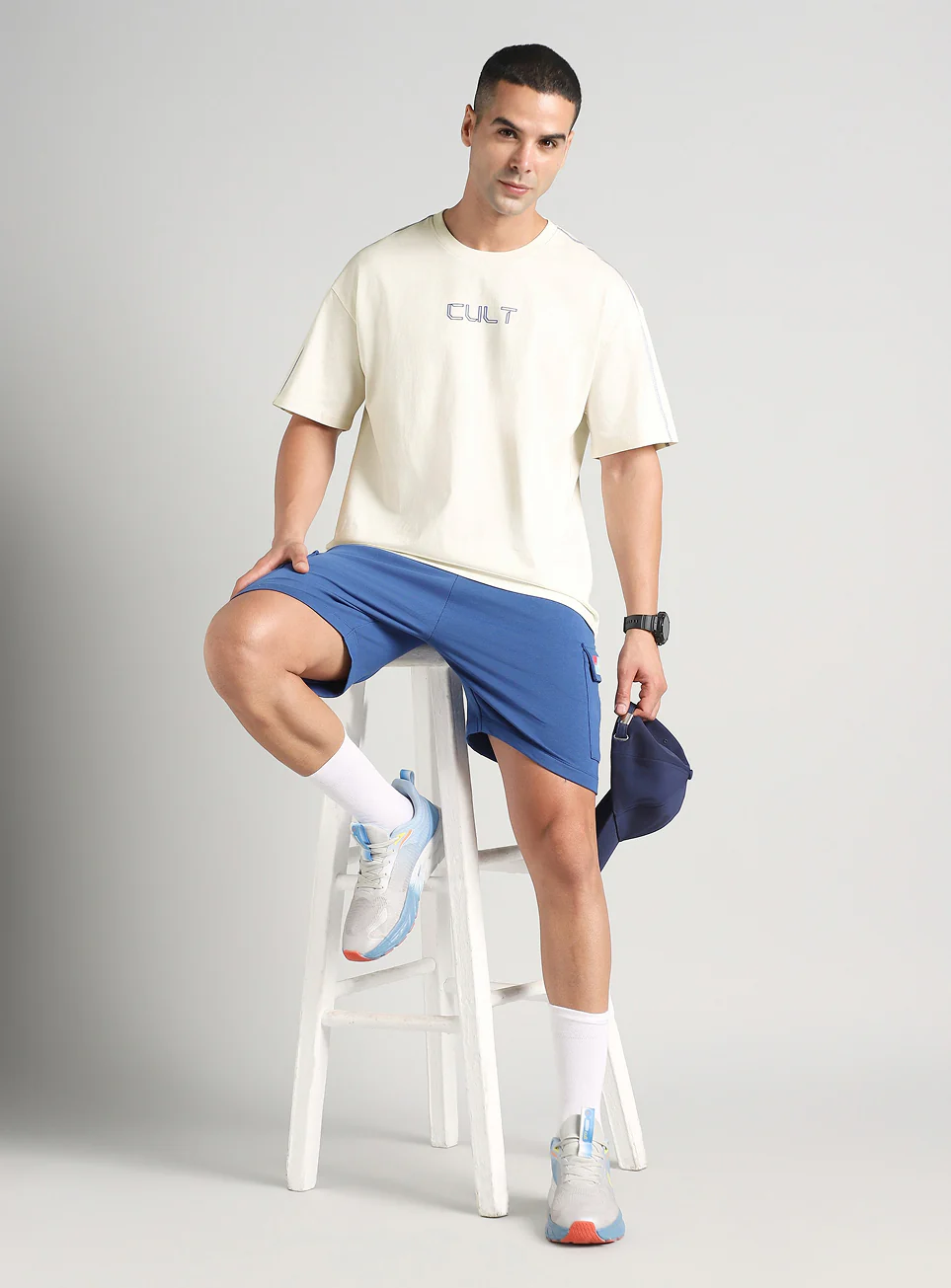 Men's Off White Built Different Oversized Fit T-shirt - Image 3