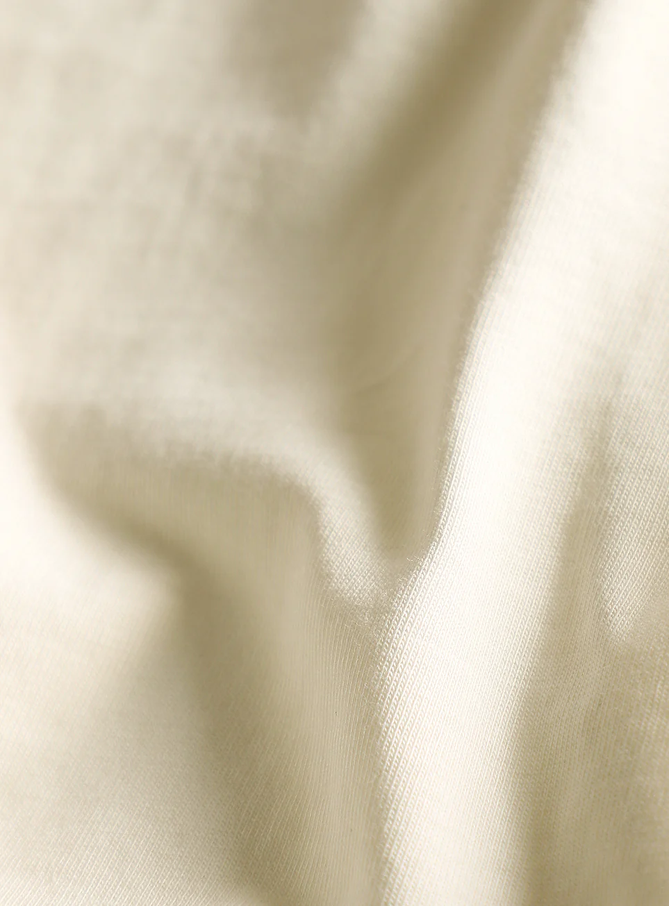 Men's Off White Built-In Motion Graphic Oversized T-shirt - Image 8