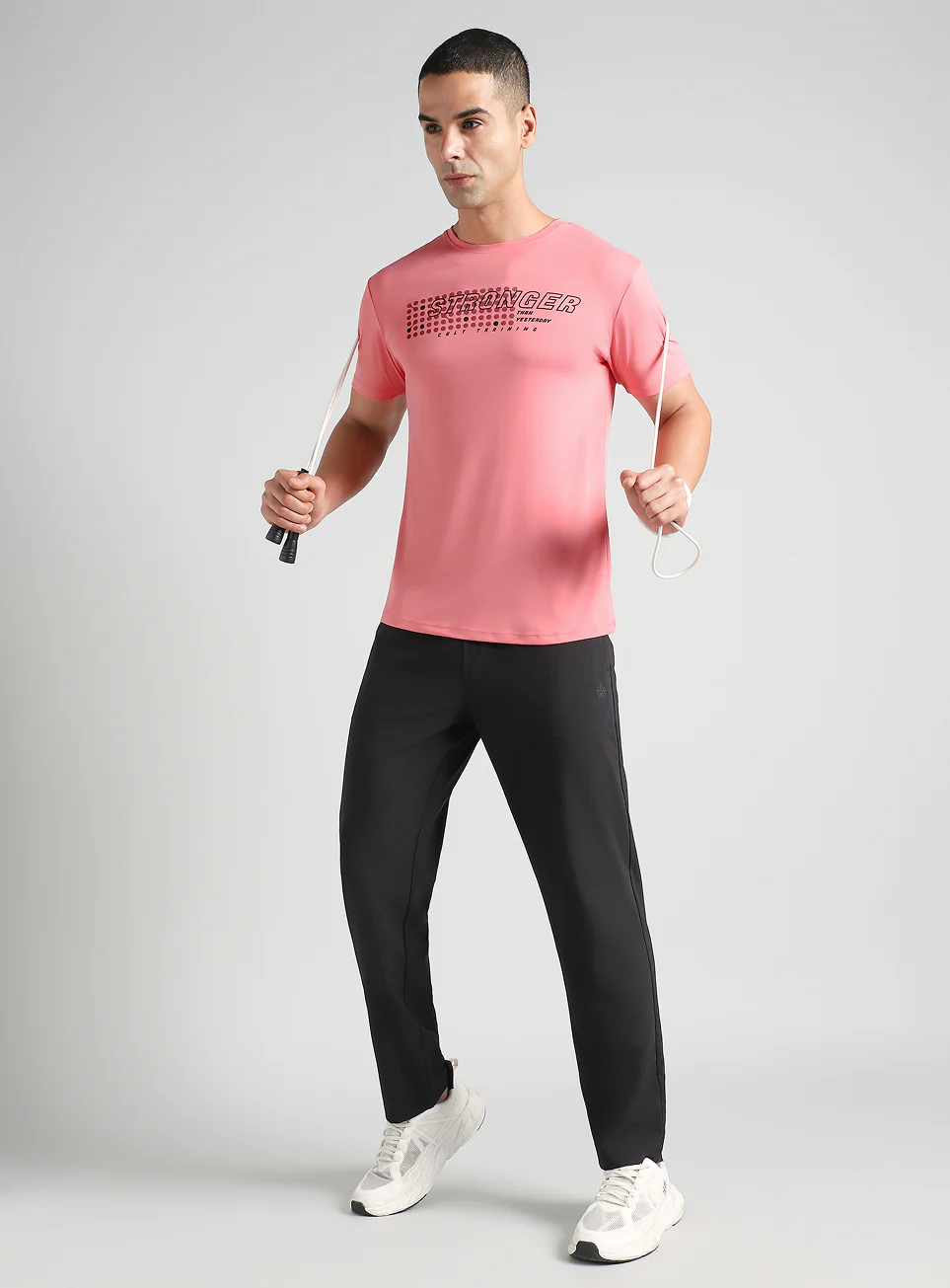 Men's Peach Train Stronger T-shirt - Image 2