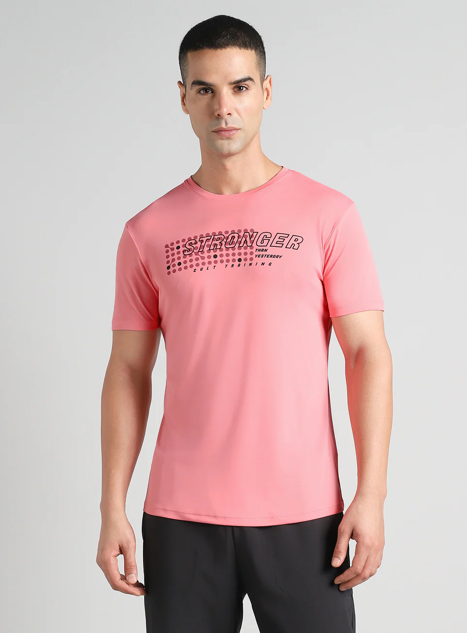 Men's Peach Train Stronger T-shirt - Image 4