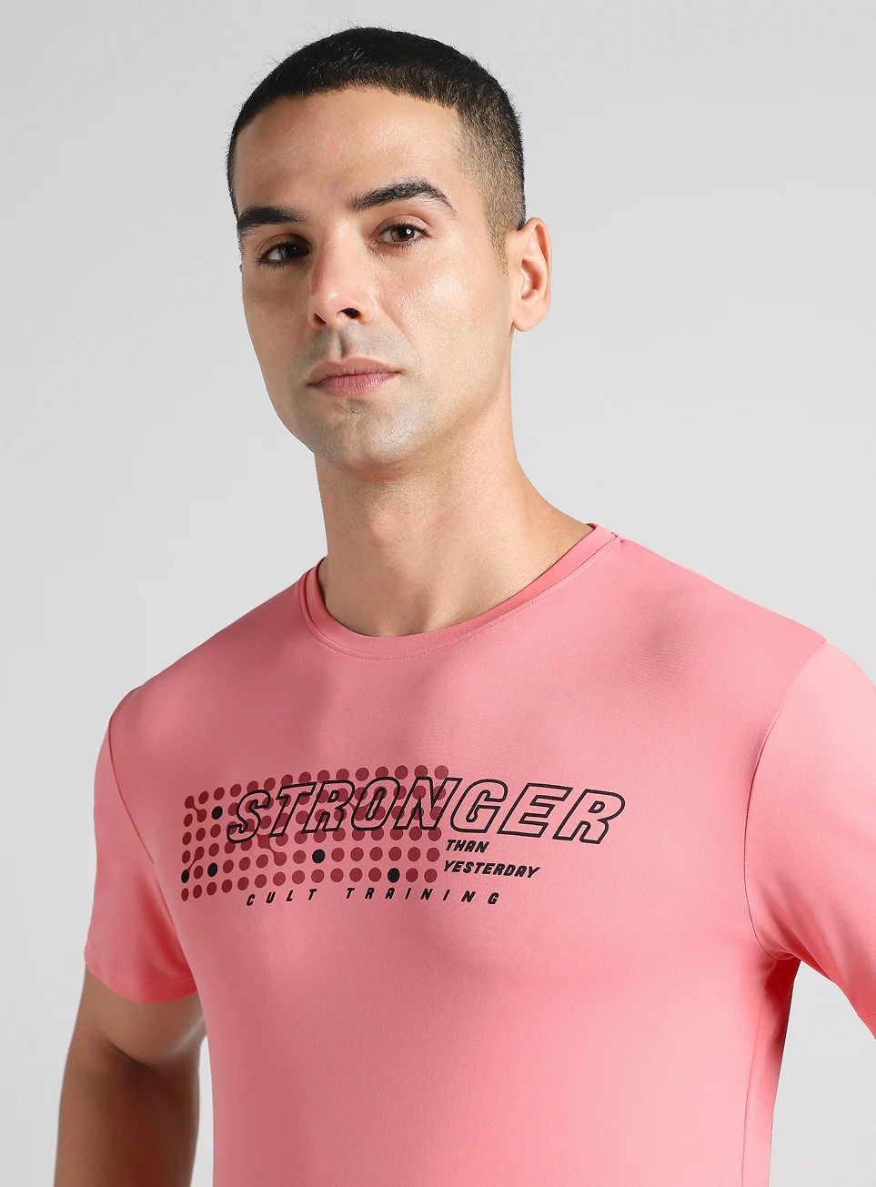 Men's Peach Train Stronger T-shirt - Image 7