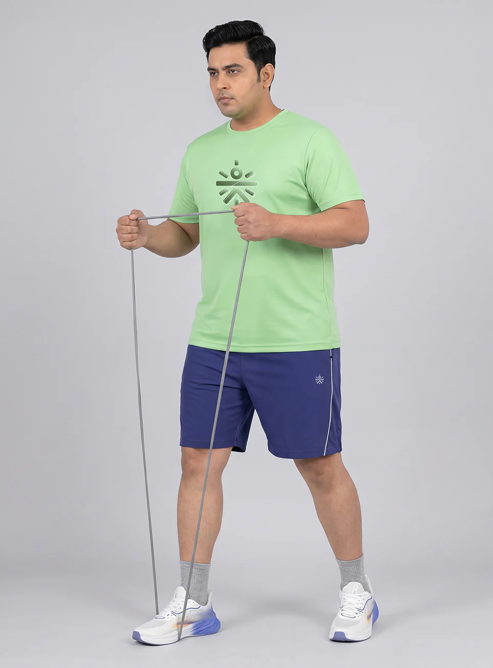 Men's Purple MotionEdge Plus size Shorts - Image 3