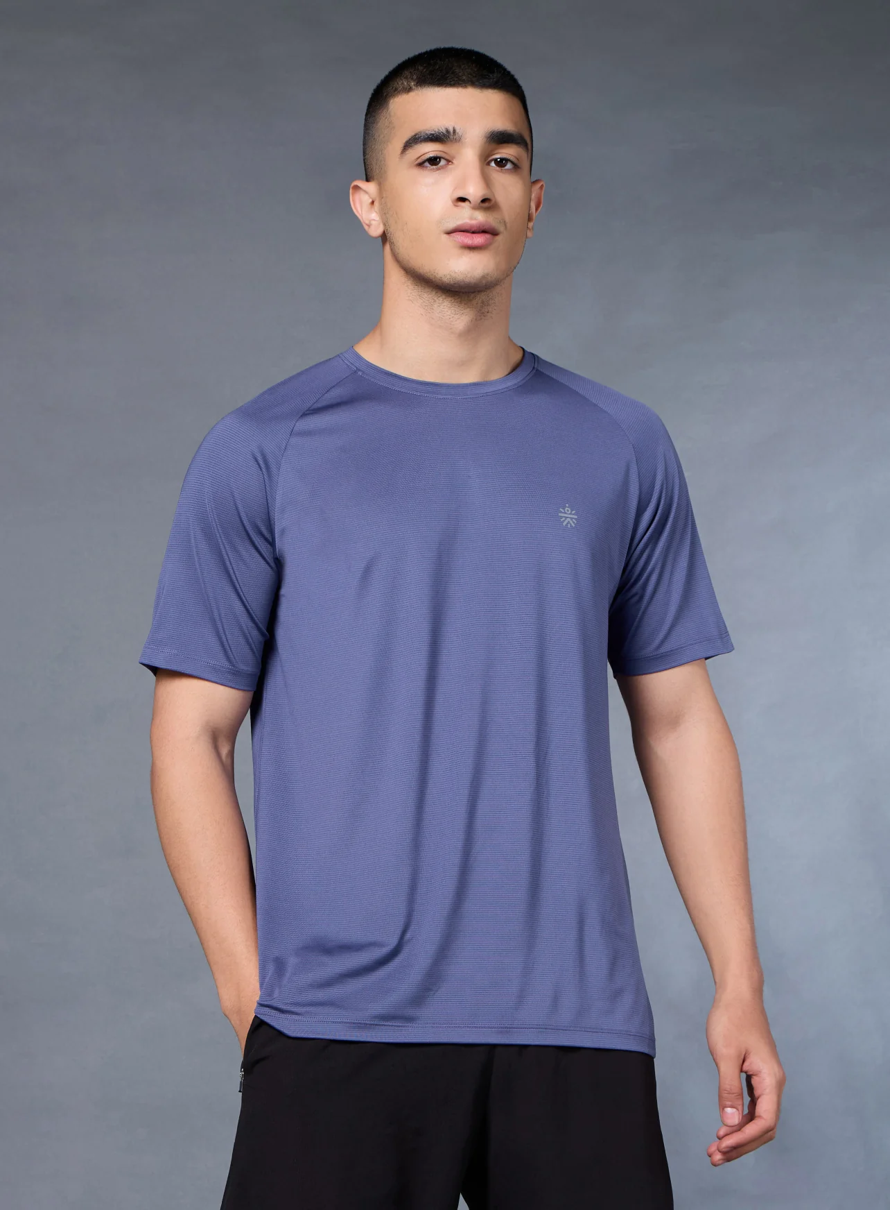 Men's Purple Run Forward T-shirt
