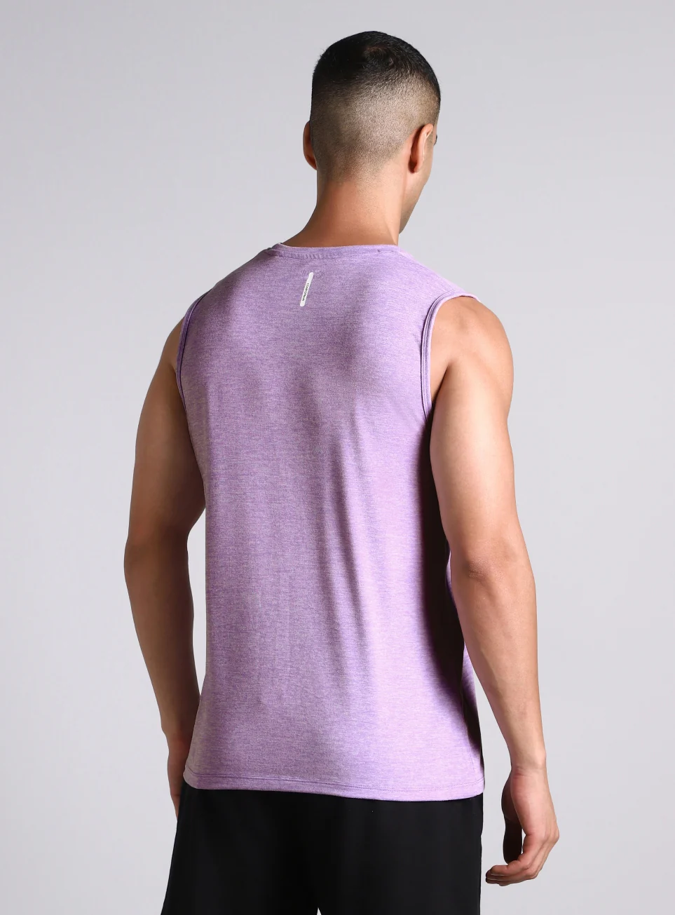 Men's Purple Training Essential COMFORtech Tank - Image 6