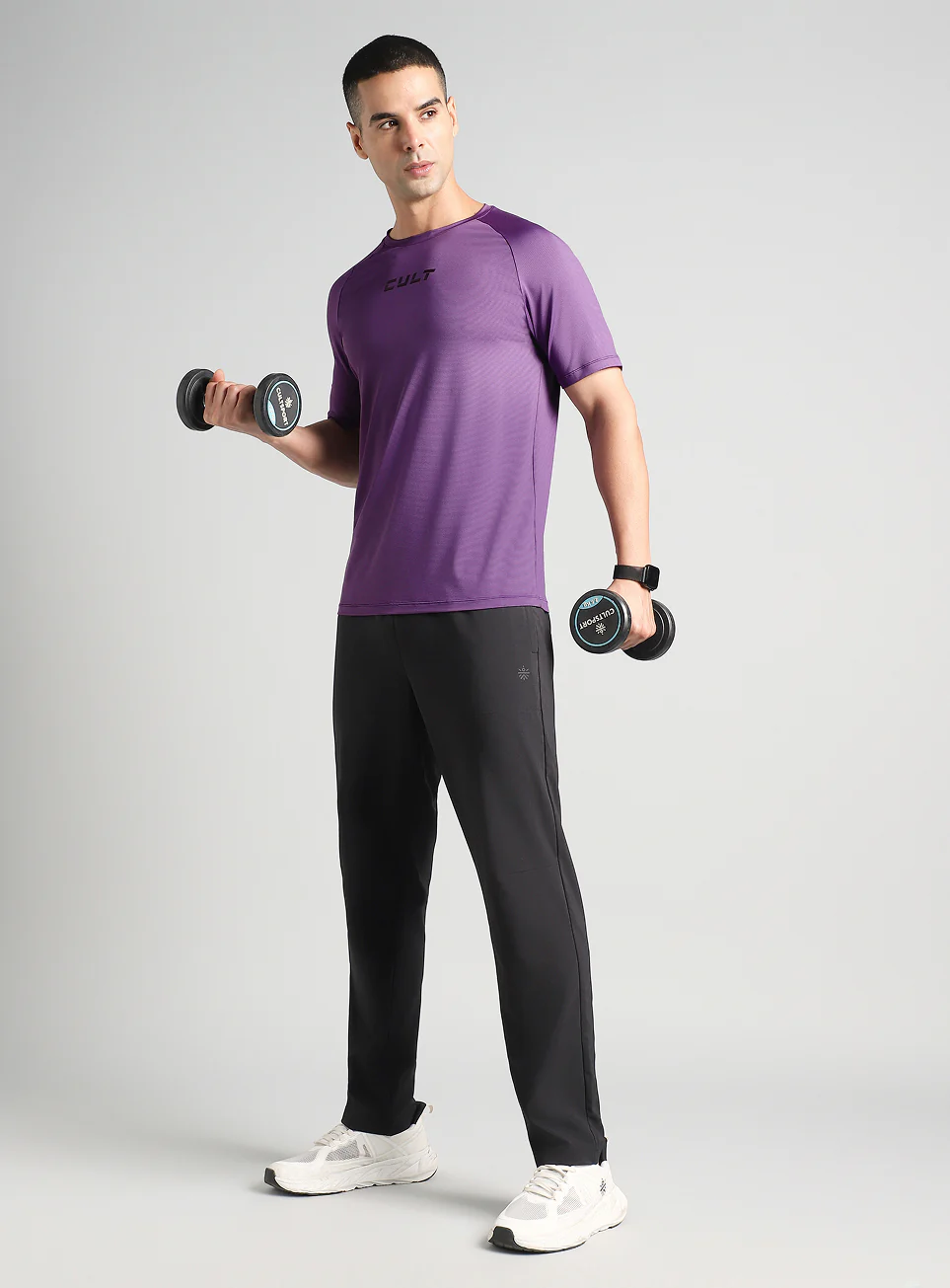 Men's Purple Ultra Man Training T-shirt - Image 3