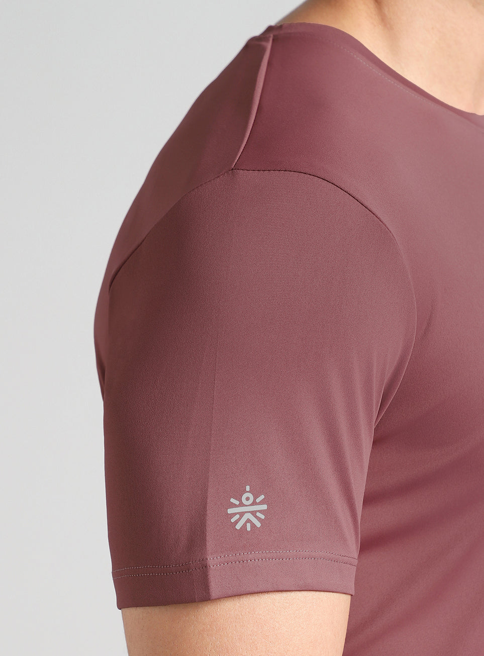 Men's Red Warm Up Training T-shirt - Image 8