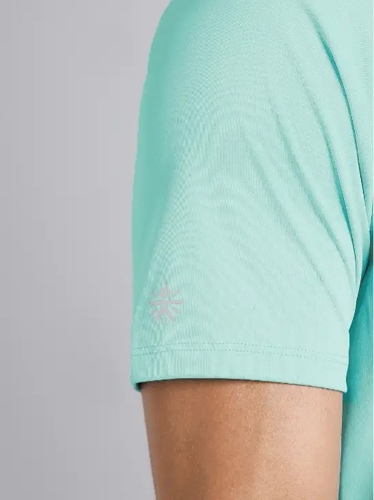 Men's Runner's Blue Essential T-shirt - Image 7