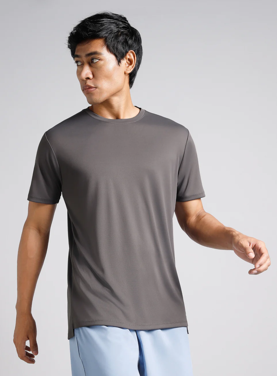 Men's Runner's Dark Grey Essential T-shirt