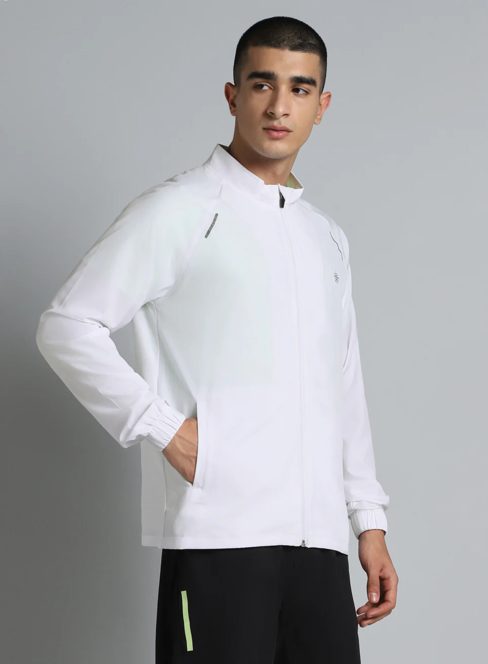 Men's Running Expert White Lightweight Jacket