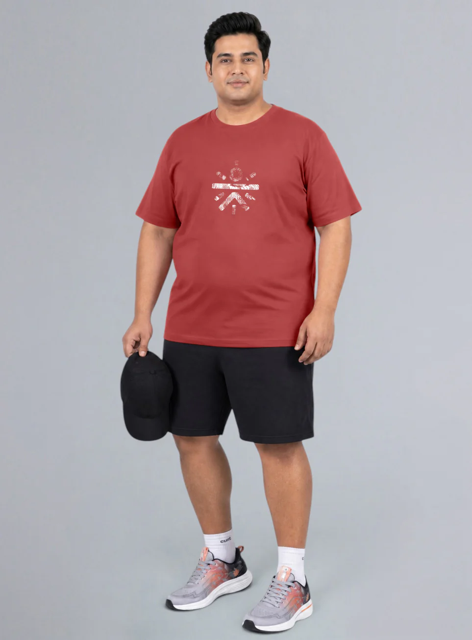 Men's Rust Cult Brand Carrier Plus Size T-shirt - Image 2