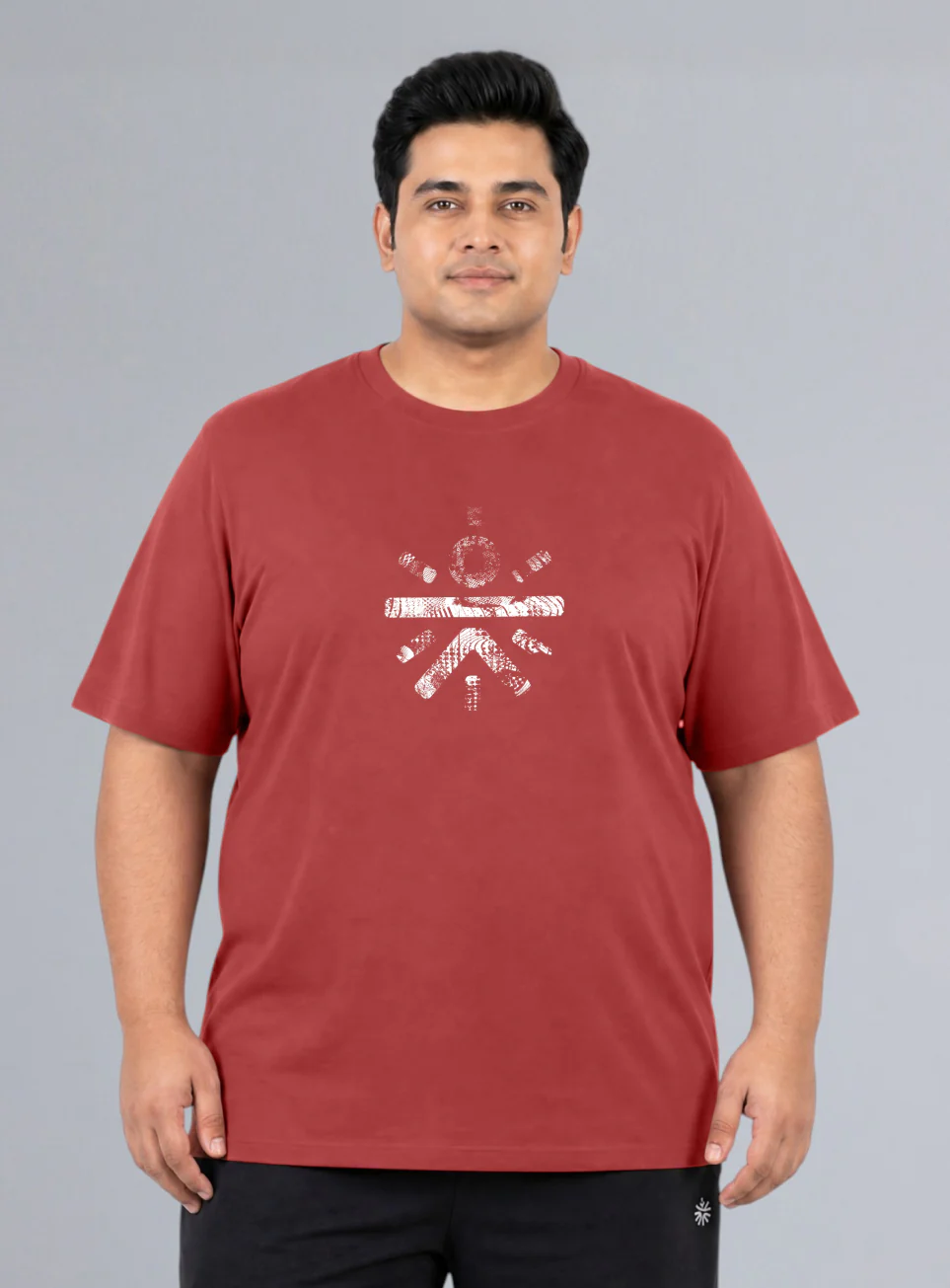 Men's Rust Cult Brand Carrier Plus Size T-shirt - Image 4