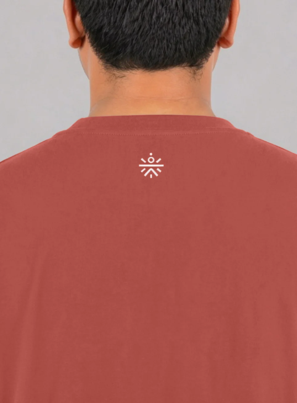 Men's Rust Cult Branding Graphic Plus Size Relaxed T-shirt - Image 8