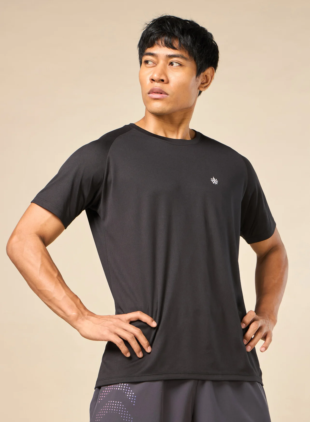 Men's Strength Black Performance T-shirt - Image 2