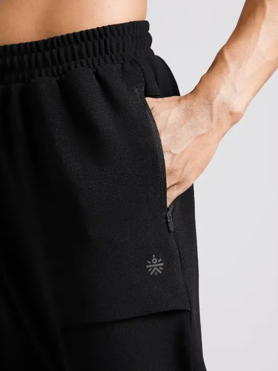 Men's Terrain Black Running Joggers - Image 7
