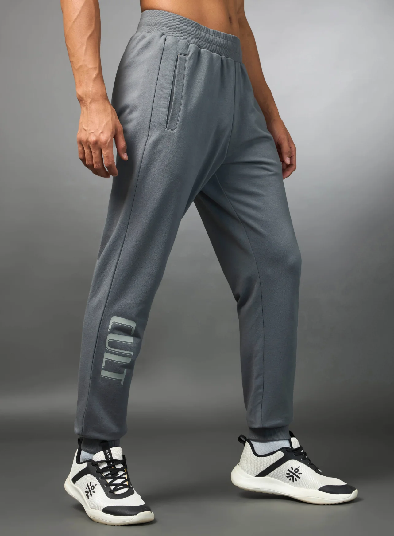 Men's Warm Up Lt. Grey Joggers