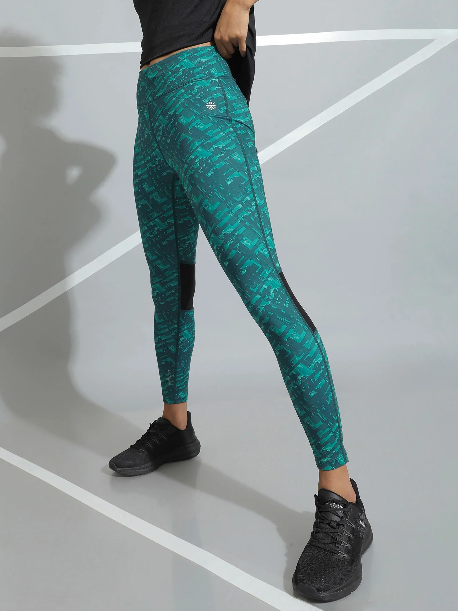 Green Absolute Fit Performance Tights