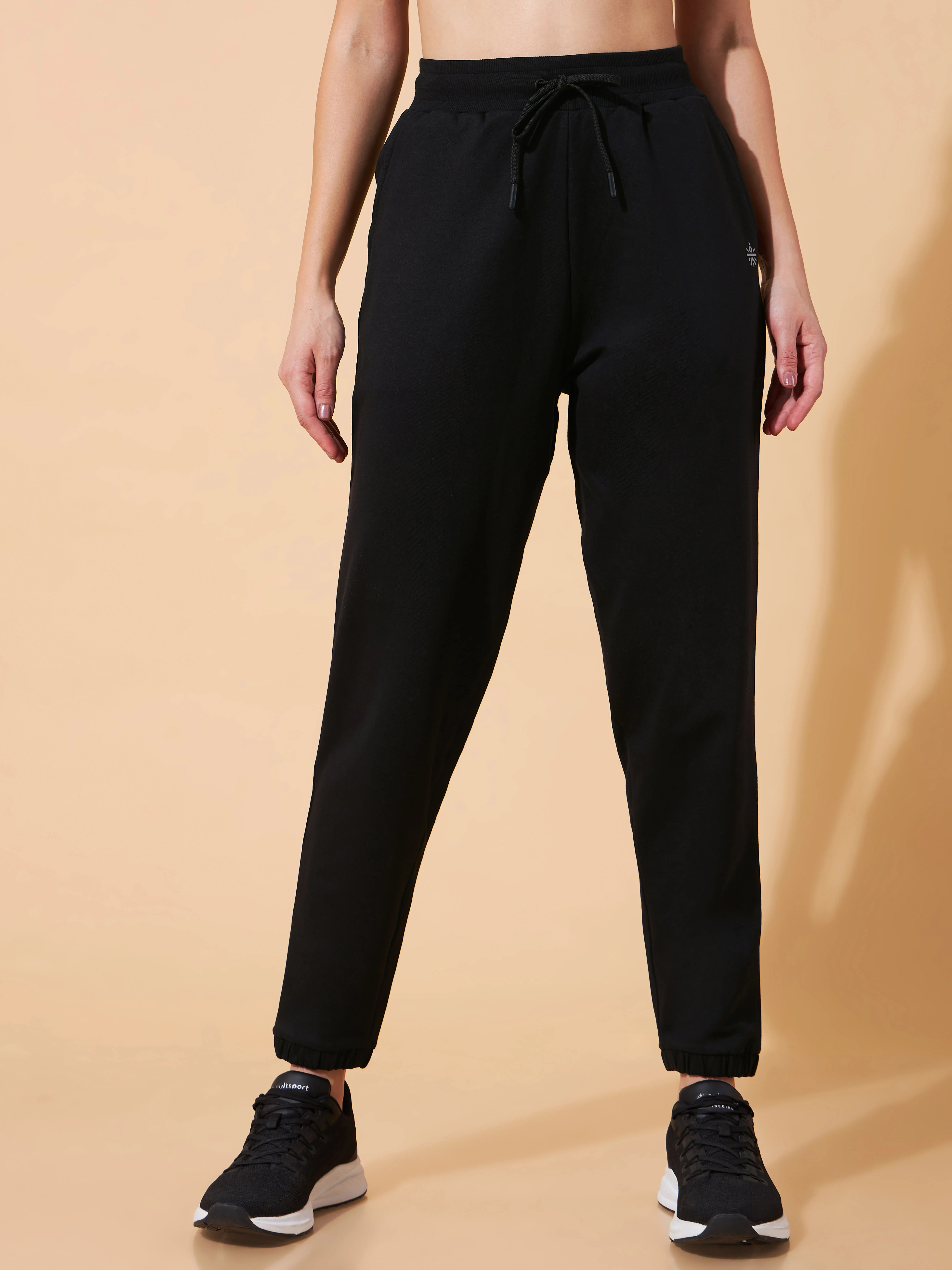 Women Black Move All Day Joggers - Image 2