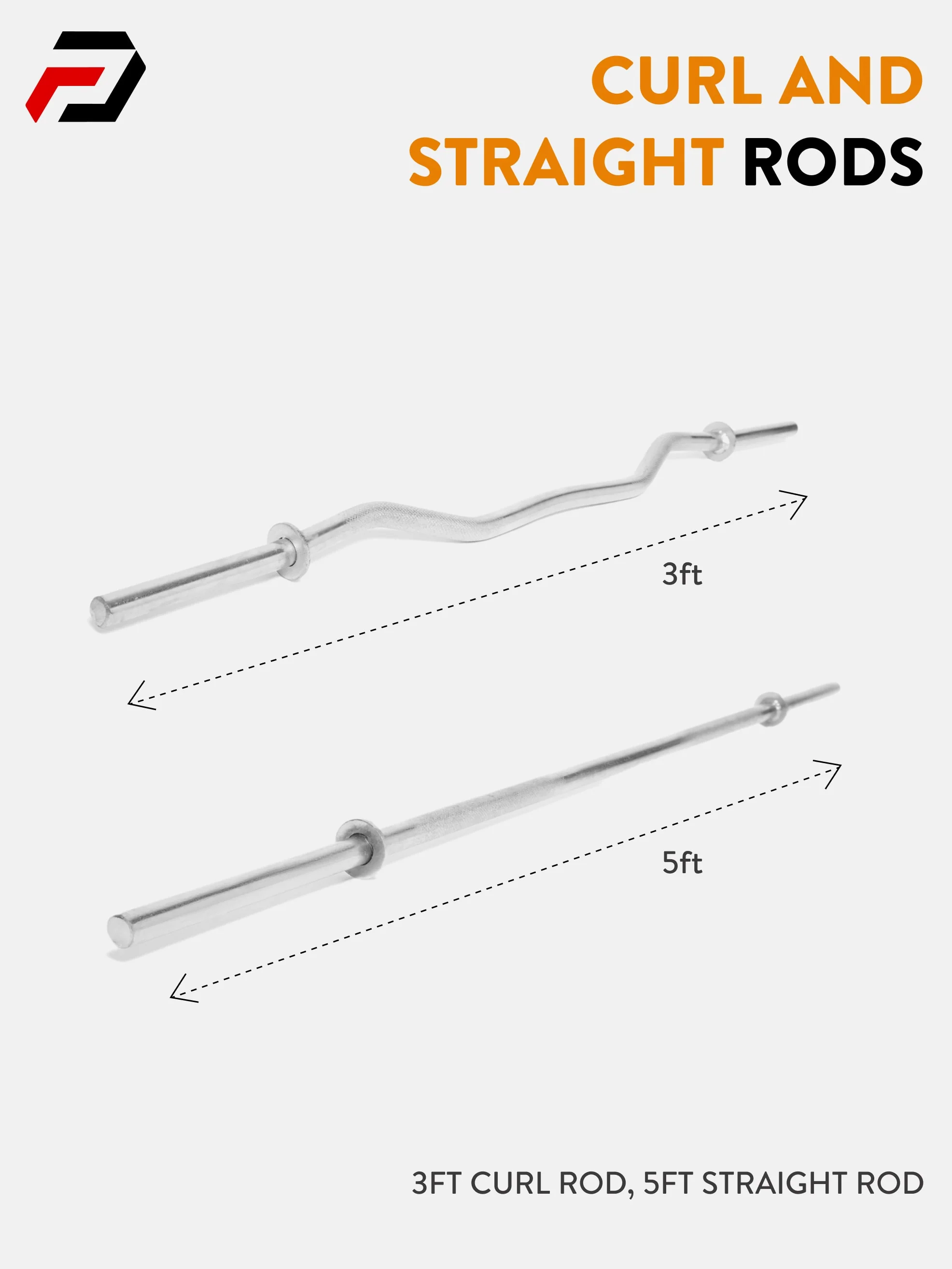 30 kg PVC Curl, Straight Rod Home Gym Combo - Image 5
