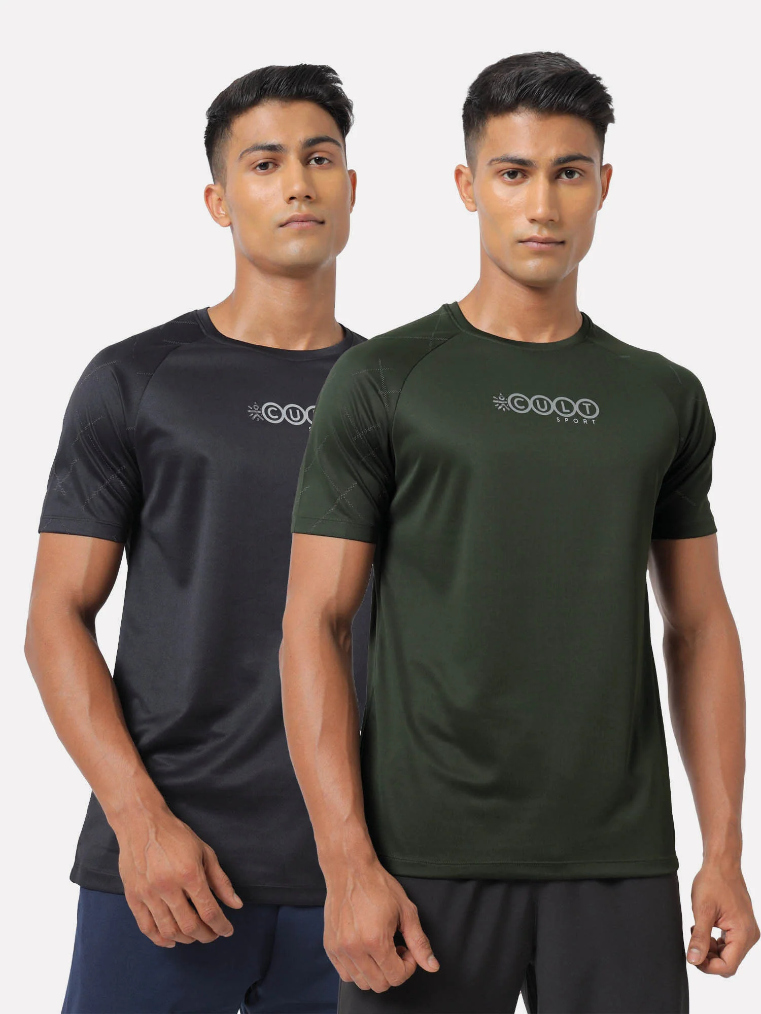 Performance T-shirt with Chest Print Pack of 2