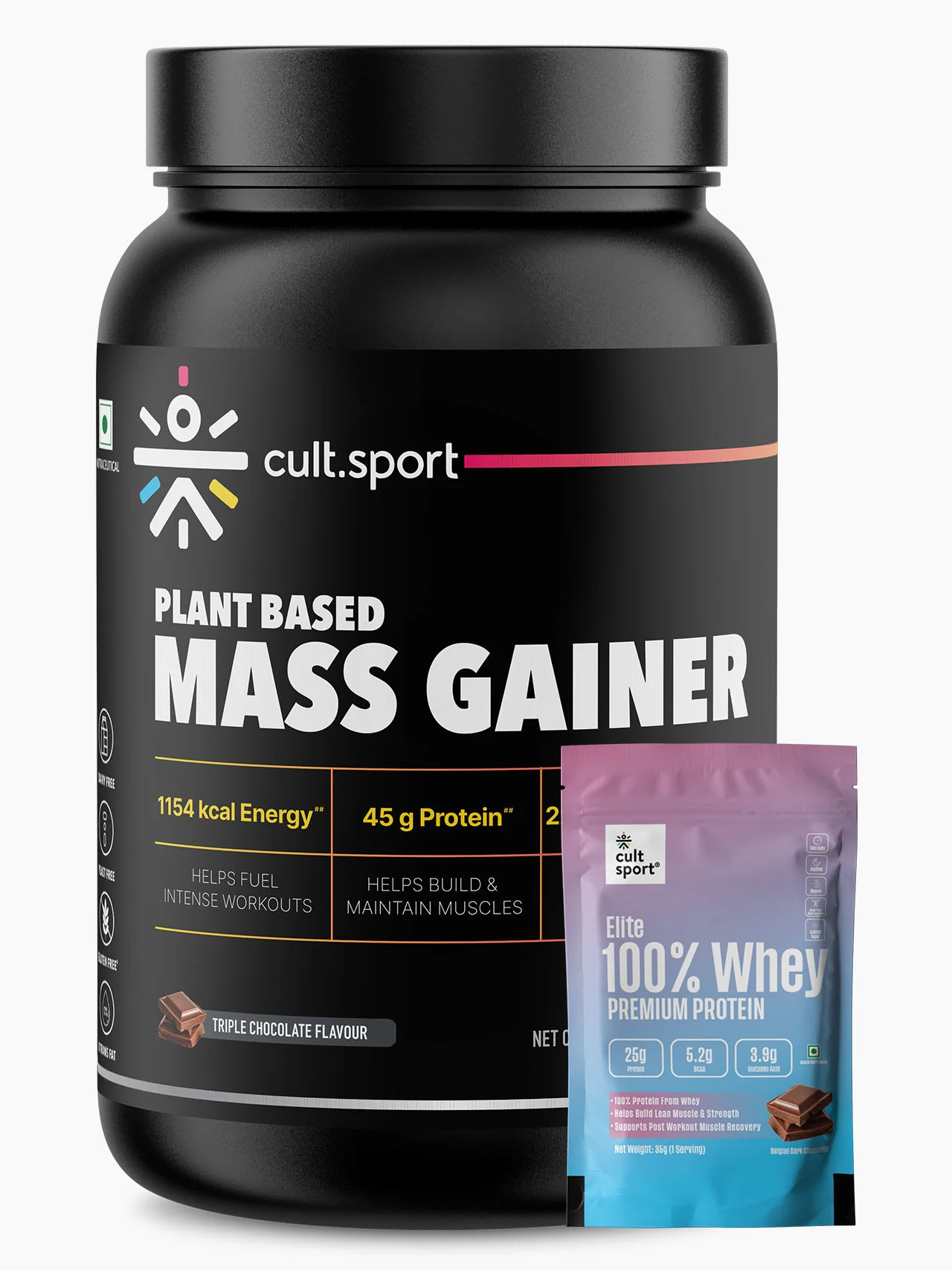 Plant Based Mass Gainer combo