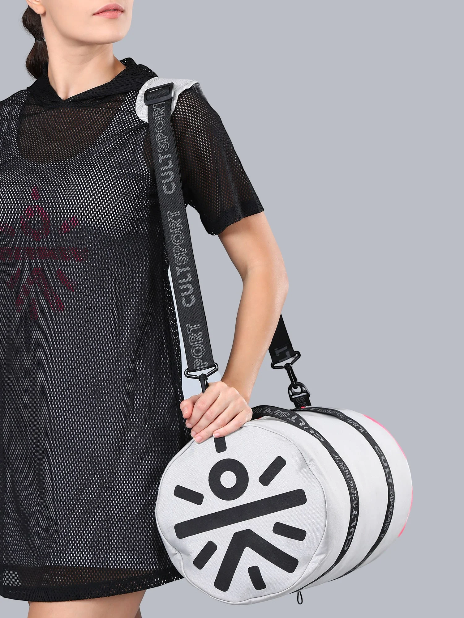 Signature Go-time Grey Duffel
