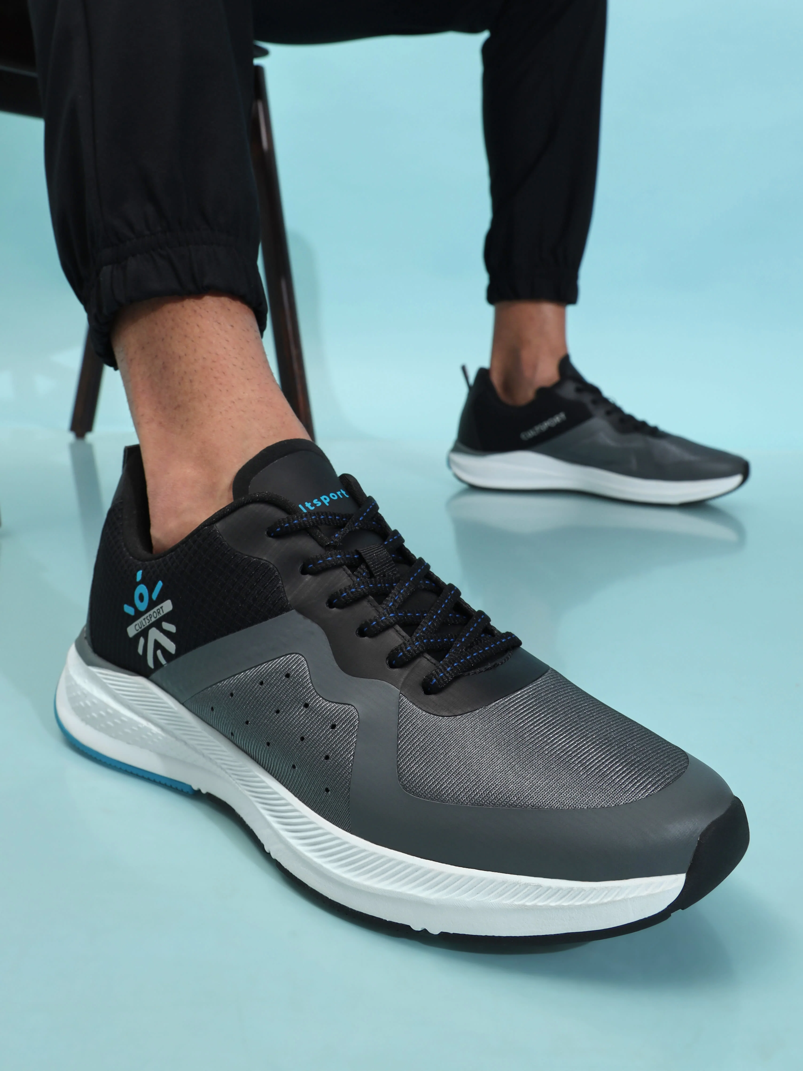 cult Speedster Men Running Shoes - Grey