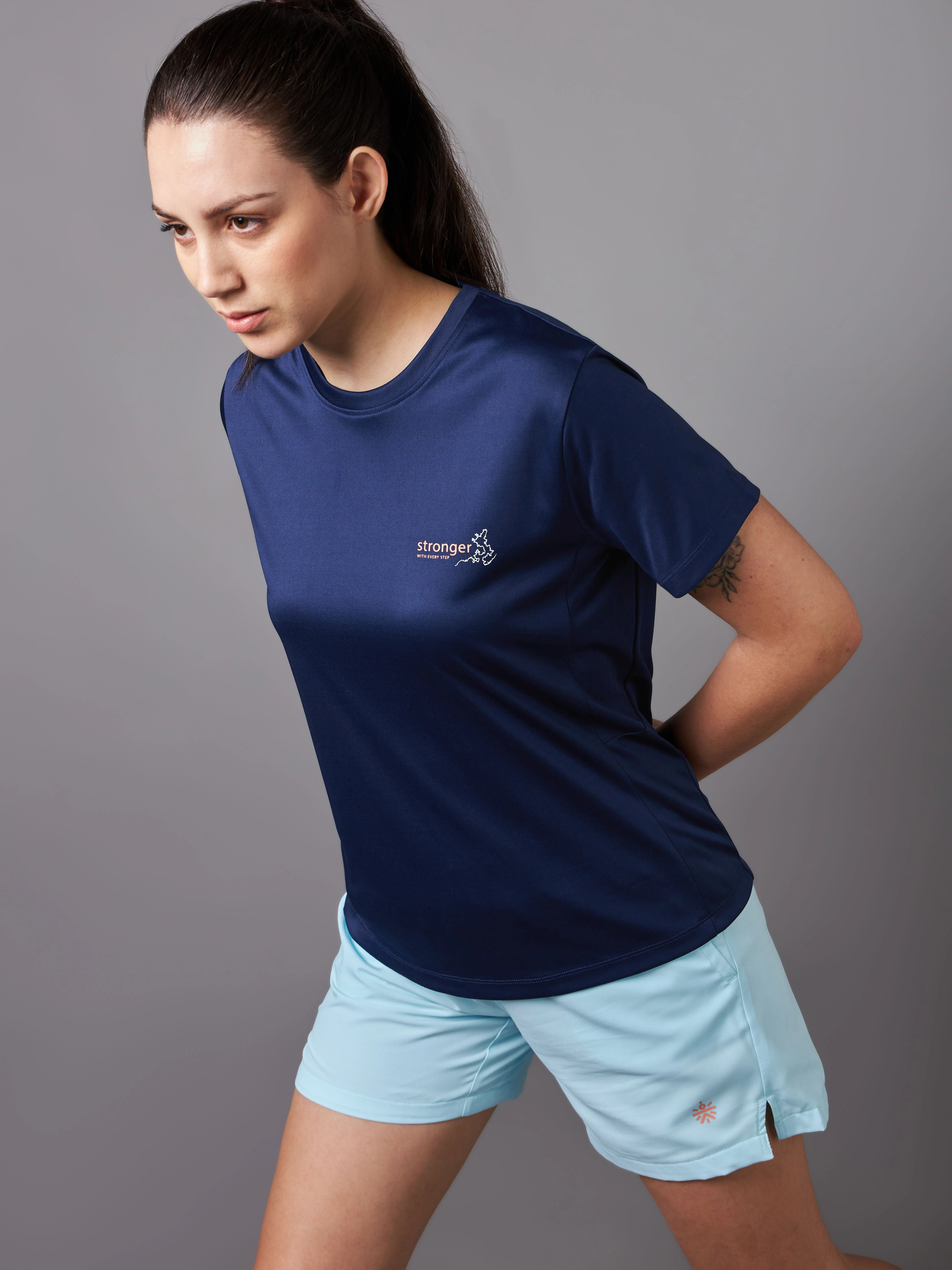 Stronger With Every Step Running T-shirt