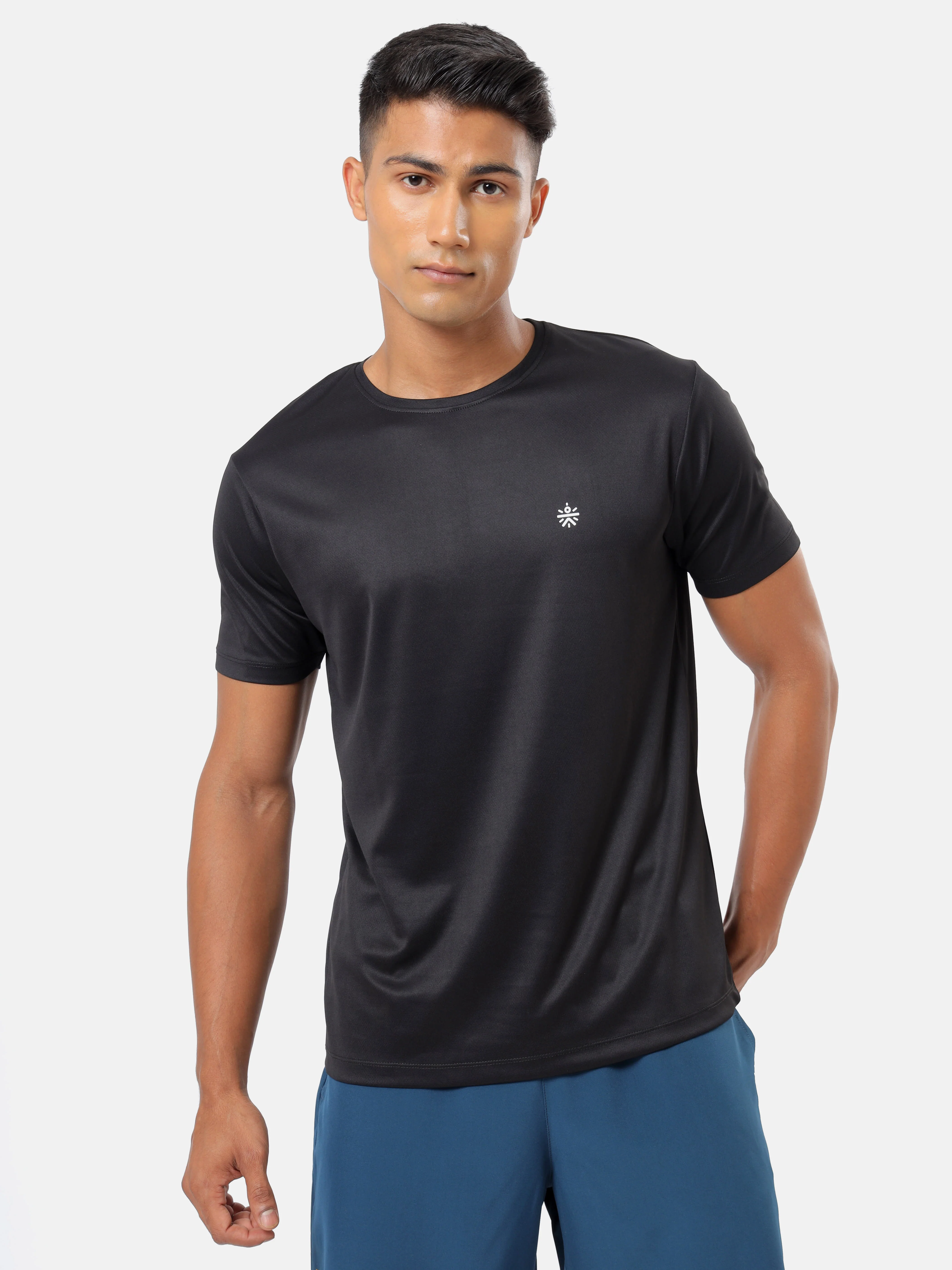 Textured Performance T-shirt with Logo Pack of 2 - Image 3