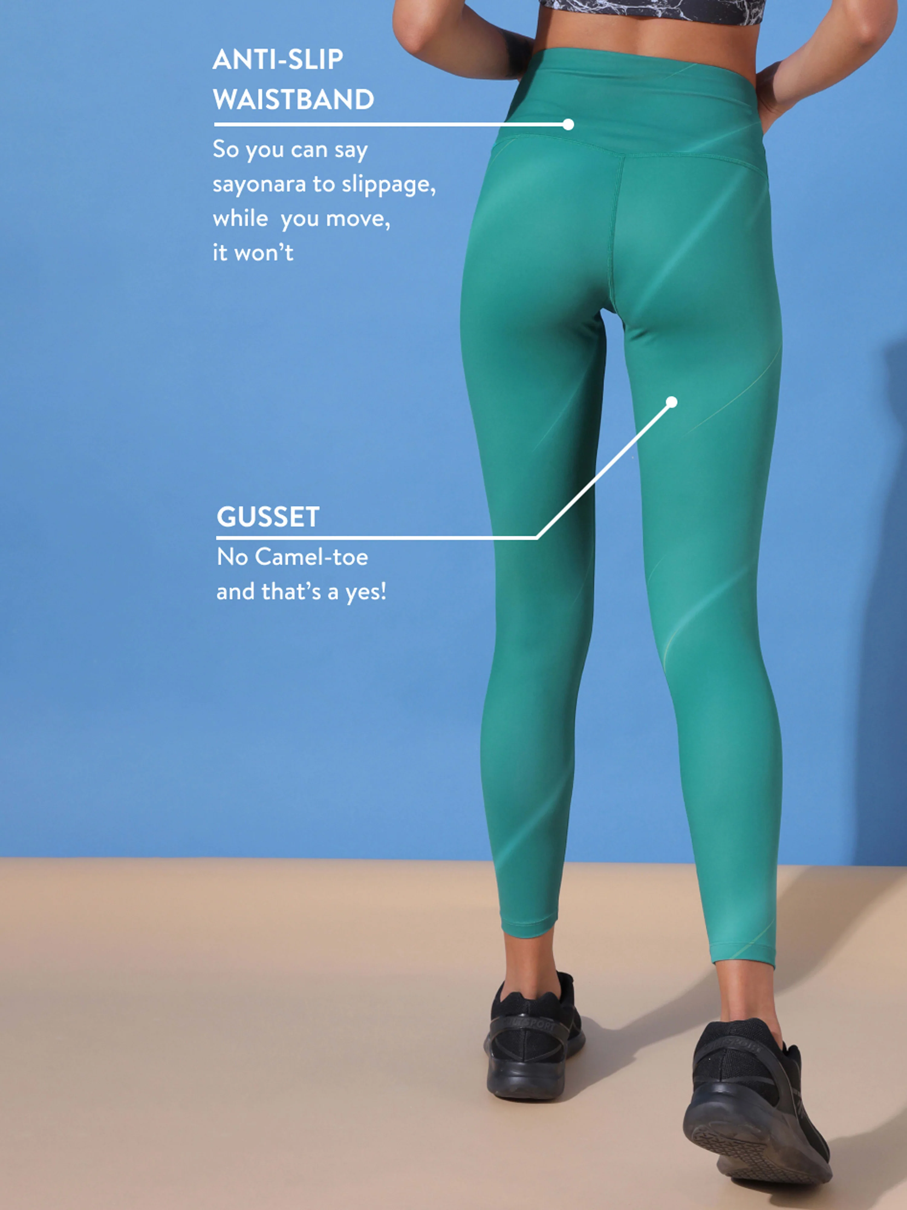 AbsoluteFit Tonal High Waist Tights - Image 12
