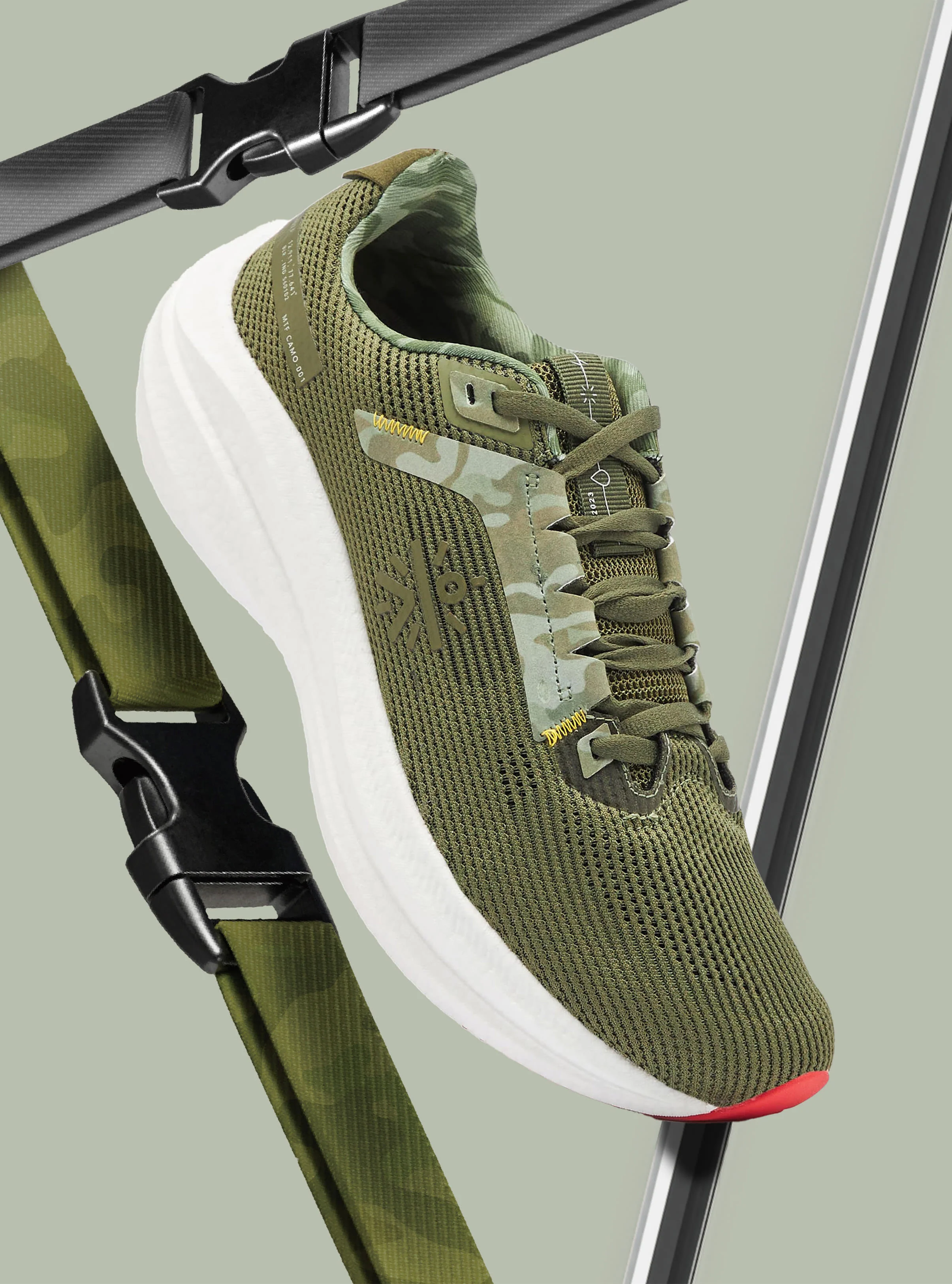 cult Versa DFNDR Men Running Shoes - Olive