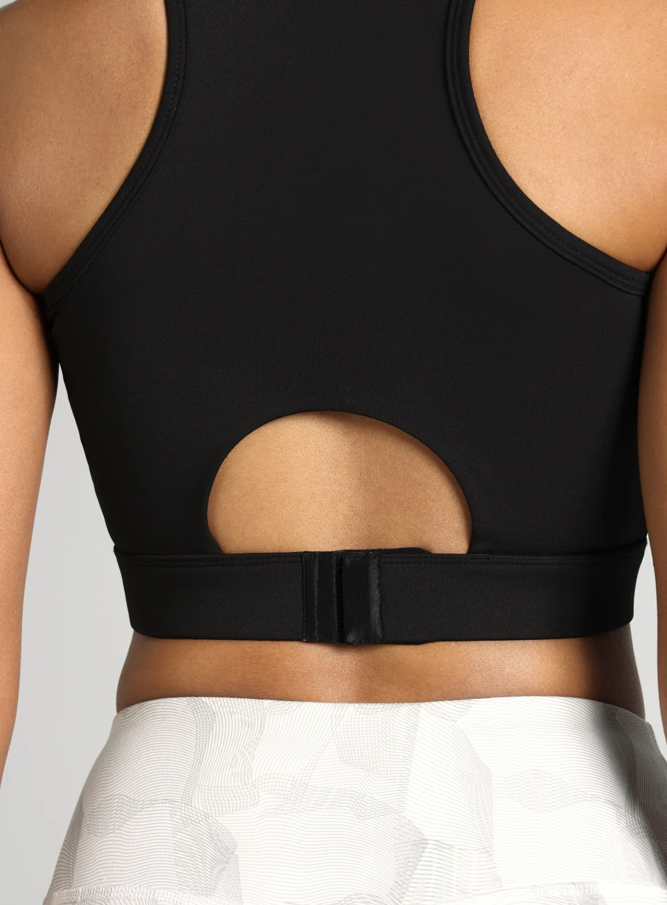 Women's Black Combat Pro Longline High Support Bra - Image 8