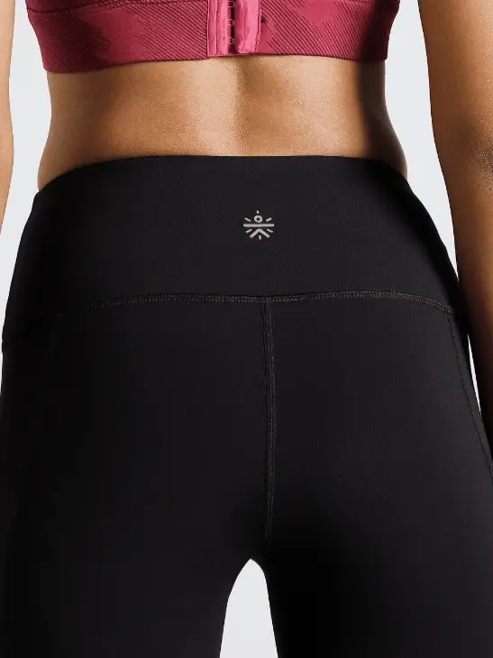 Women's Black Hyper Vent Running COMFlex Tights - Image 9