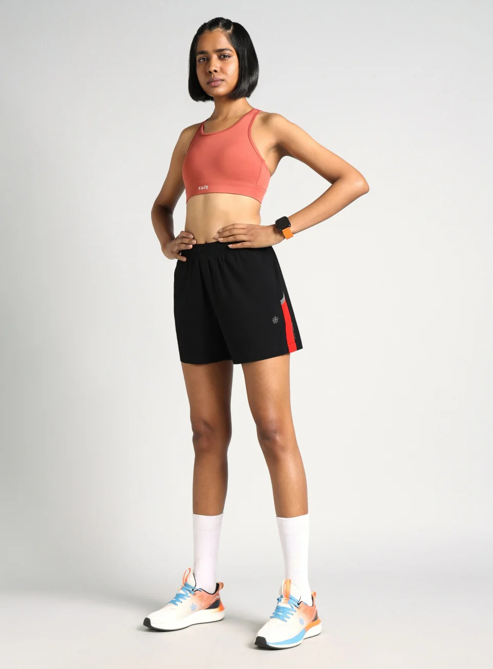 Women's Black Moonlight Running Shorts - Image 2