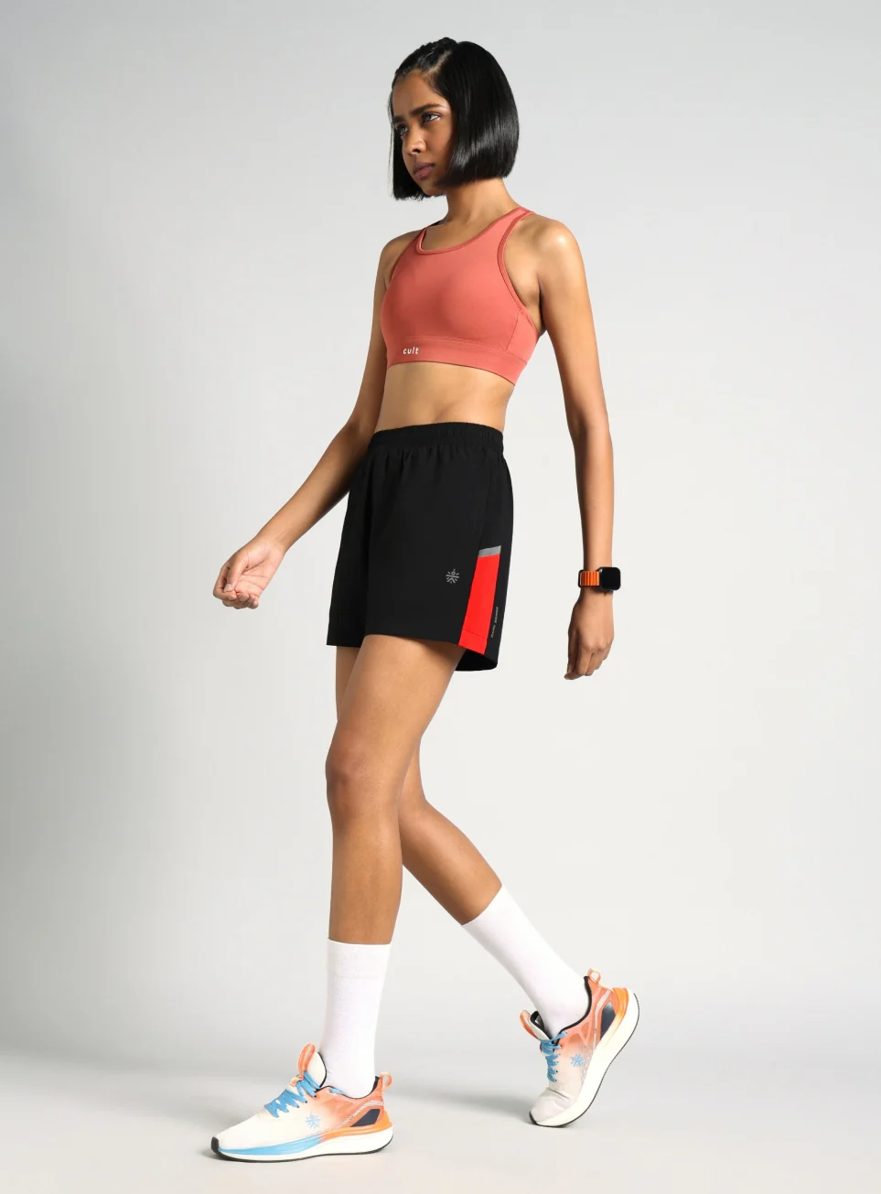 Women's Black Moonlight Running Shorts - Image 3