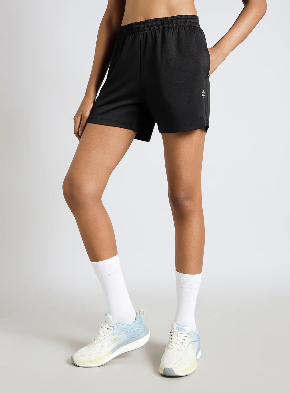 Women's Black Move All Day Training Shorts