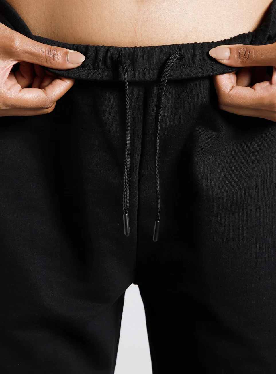 Women's Black Panel Highlight Joggers - Image 9