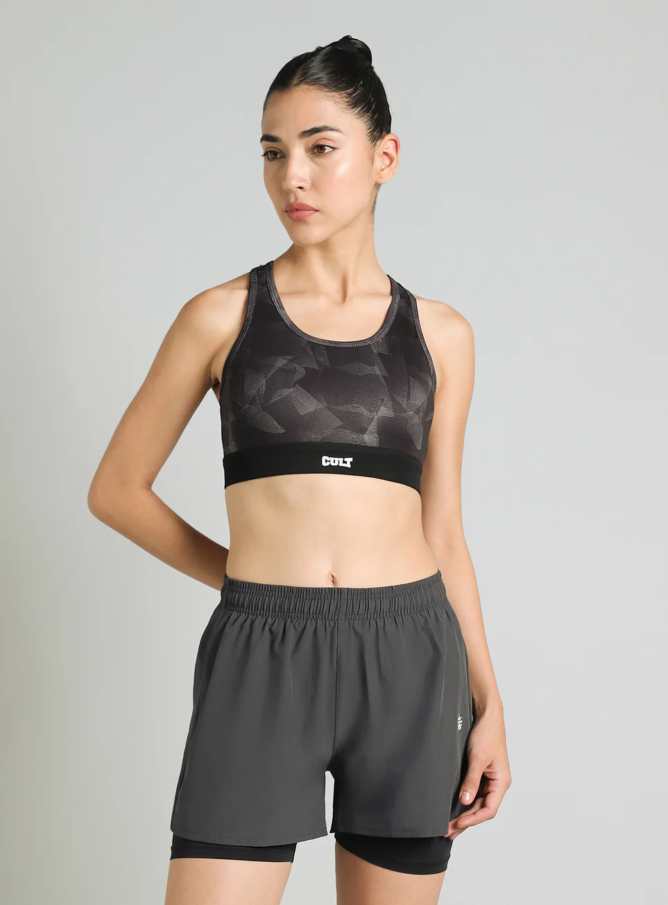 Women's Black True Black Combat High Support Bra - Image 4