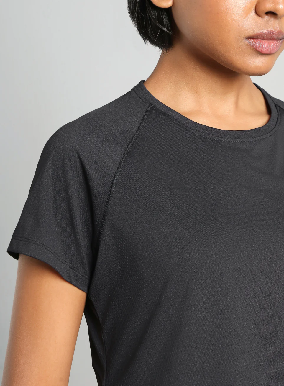 Women's Black Flow HIIT Top - Image 7