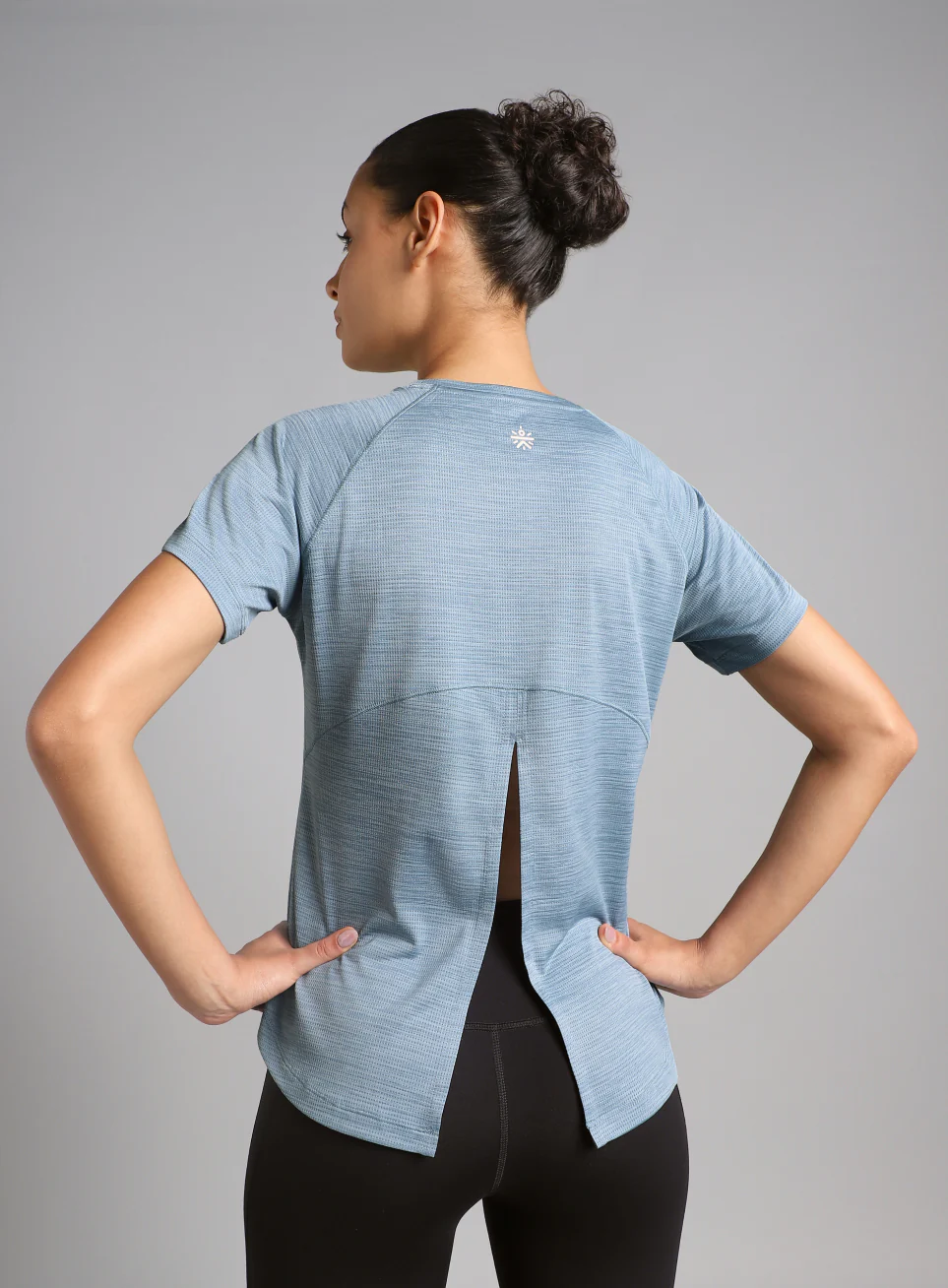 Women's Light Blue Flow HIIT Top