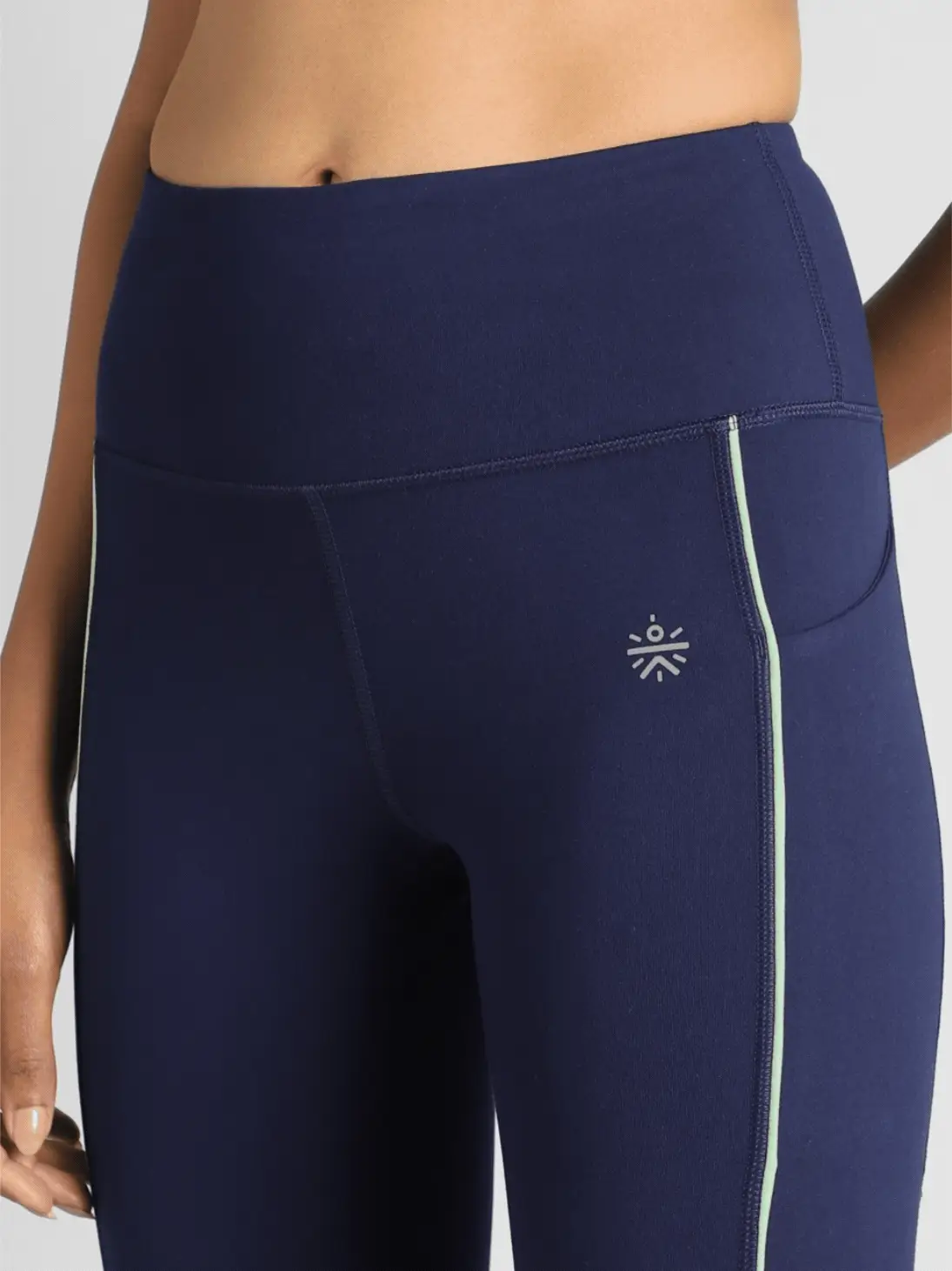 Women's Blue Run All Day COMFlex Tights - Image 8