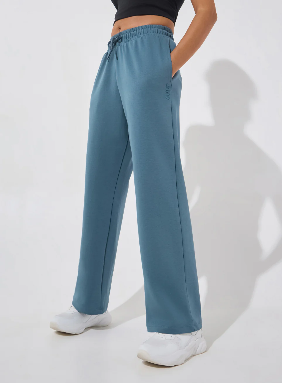 Women's Blue Ultra Luxe Classic Trackpants