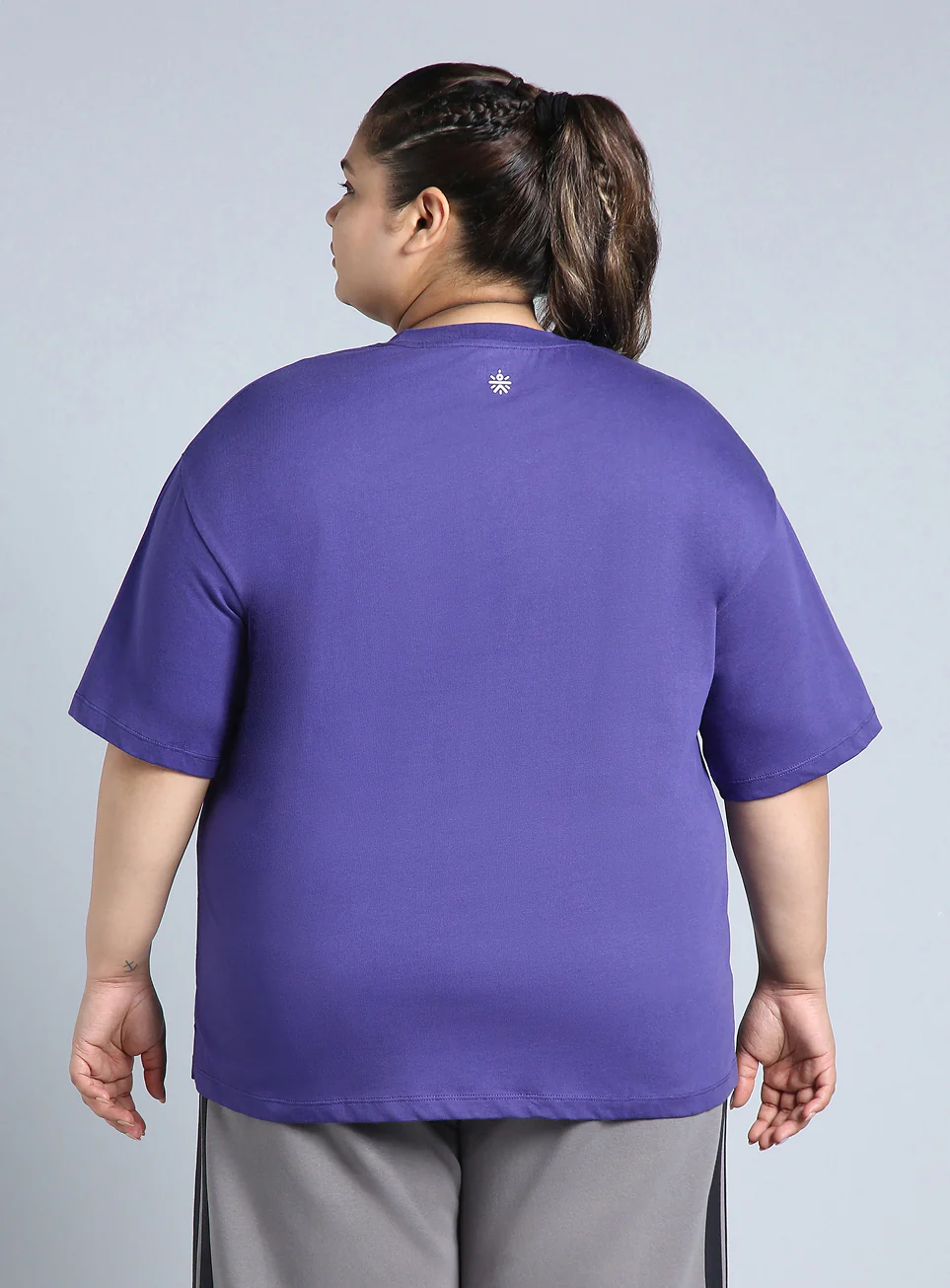 Women's Blue You Got This Oversized Fit Plus Size T-shirt - Image 6