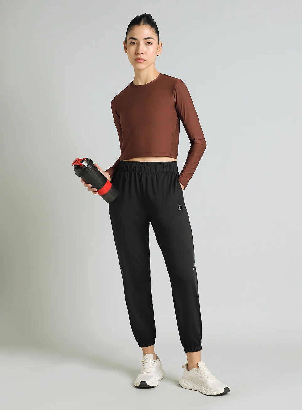 Women's Brown Runner's Escape T-shirt - Image 3